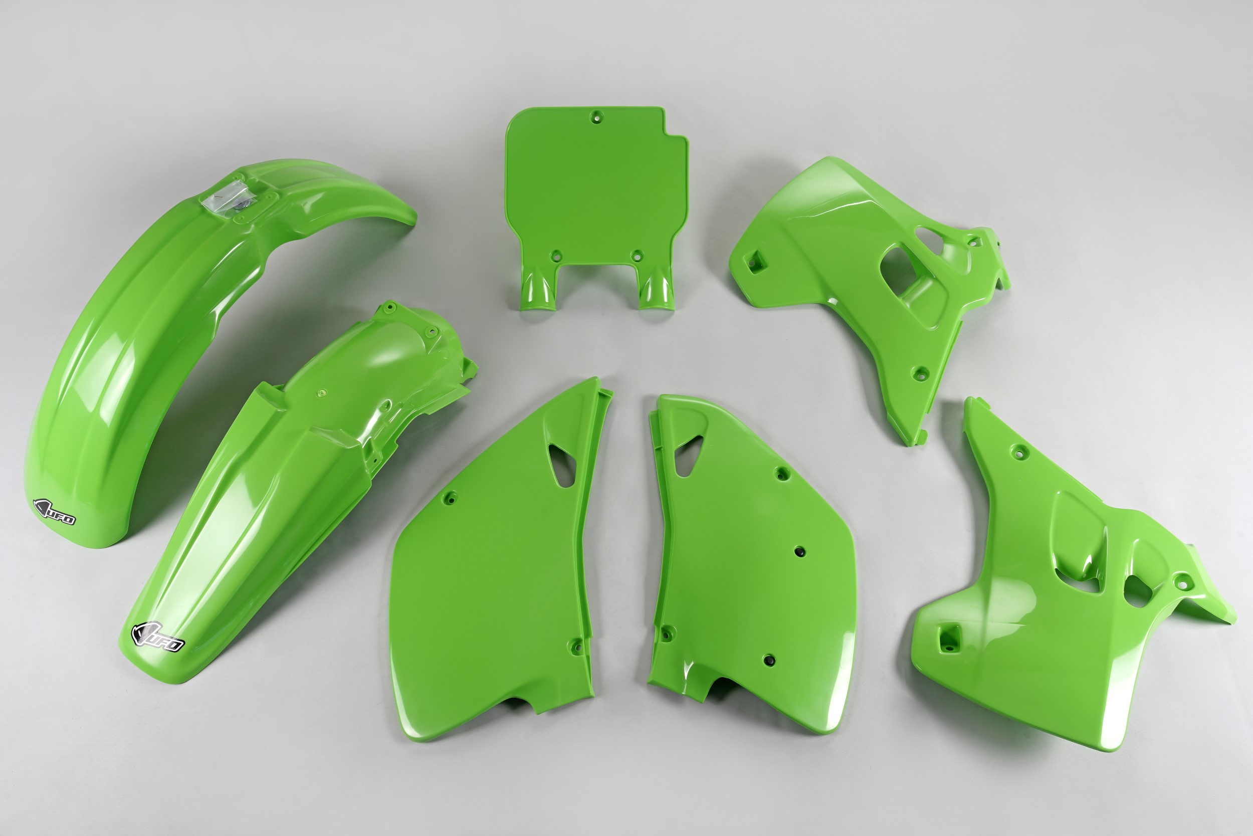 Kawasaki KX 125 1992-1992 Kits Plastique Sans Protège-fourches