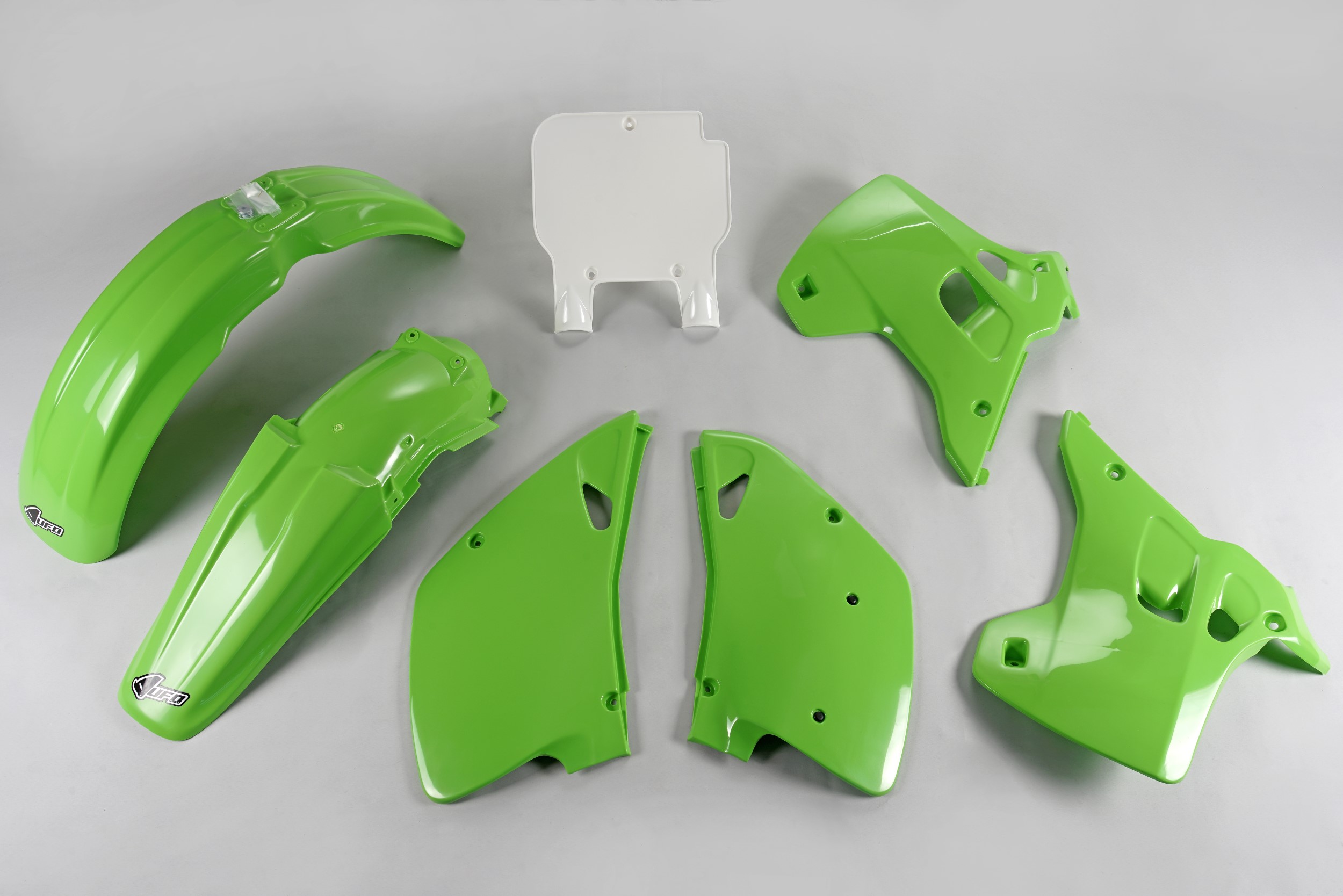 Kawasaki KX 125 1992-1992 Kits Plastique Sans Protège-fourches