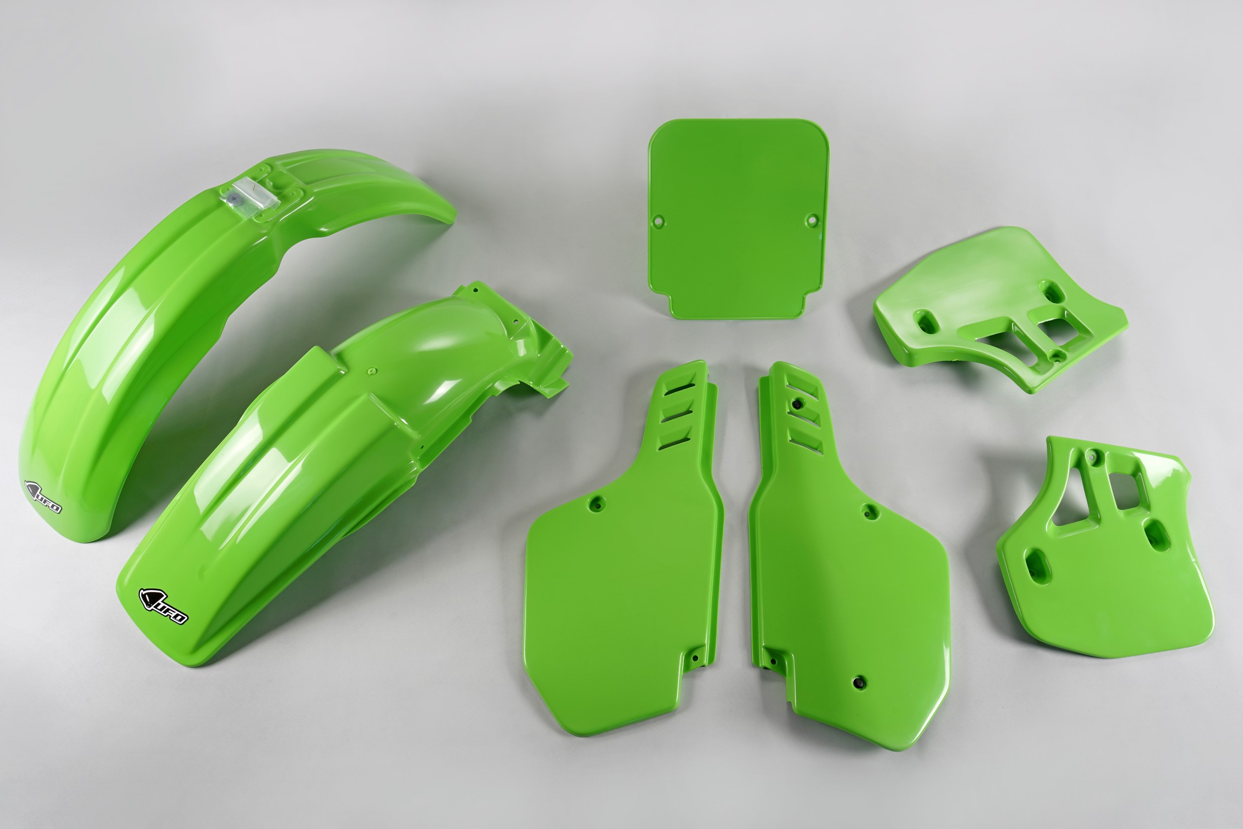 Kawasaki KX 500 1988-1988 Kits Plastique Sans Protège-fourches