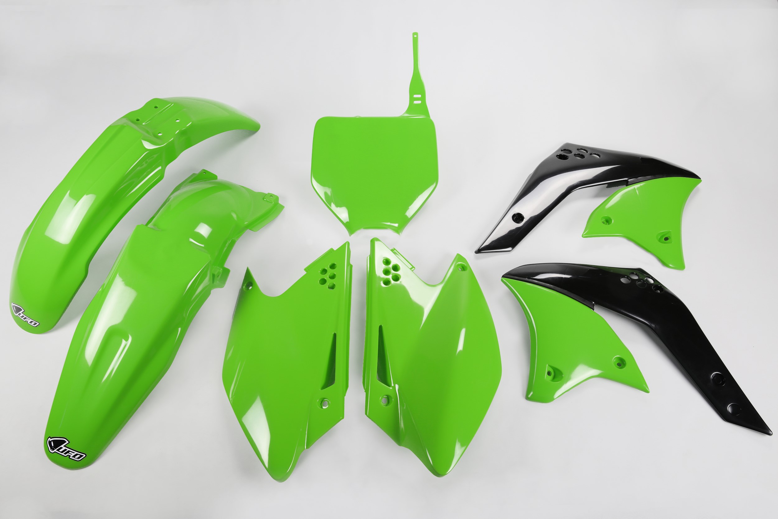 Kawasaki KXF 250 2006-2006 Kits Plastique Sans Protège-fourches