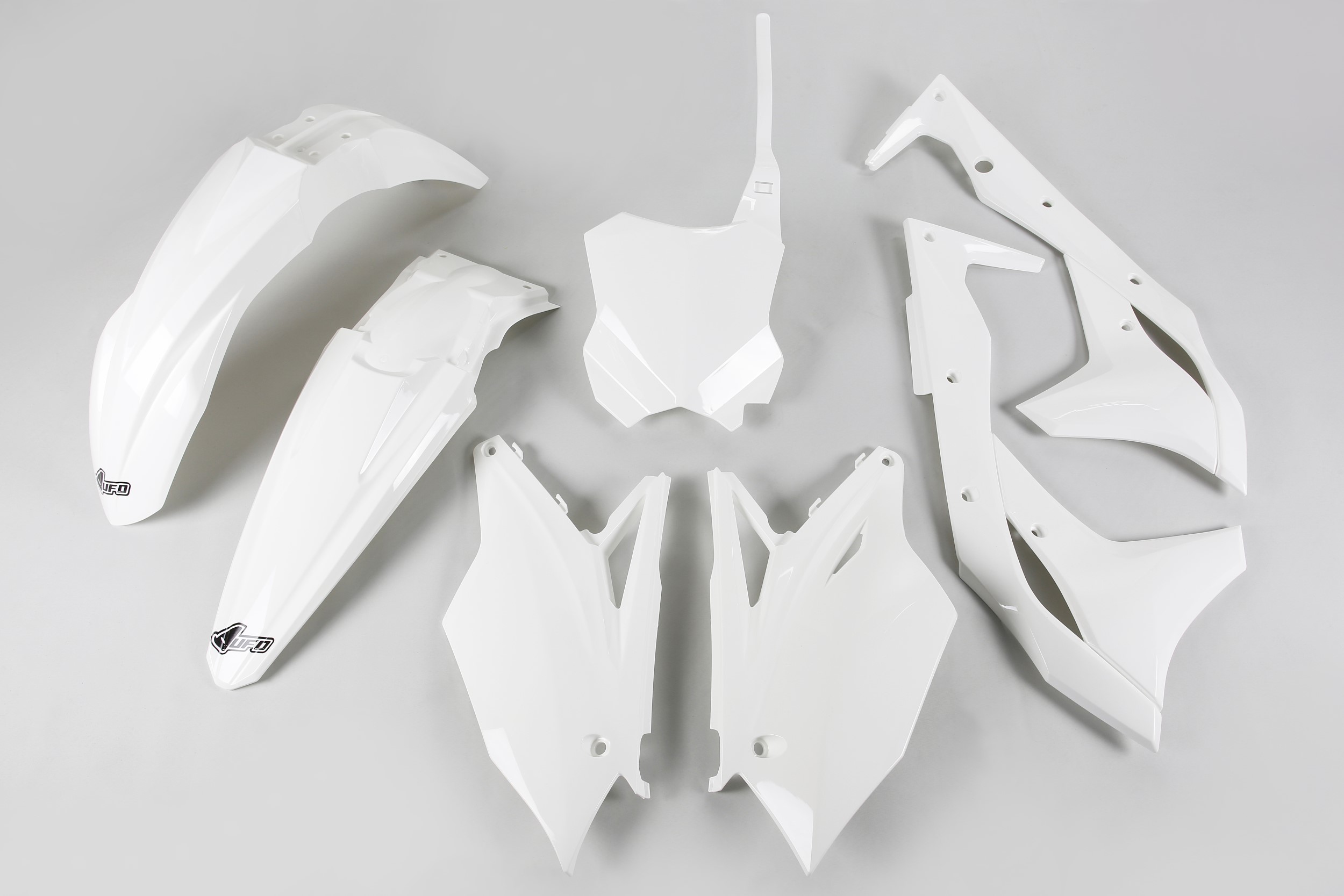 Kawasaki KXF 250 2017-2017 Kits Plastique Sans Protège-fourches