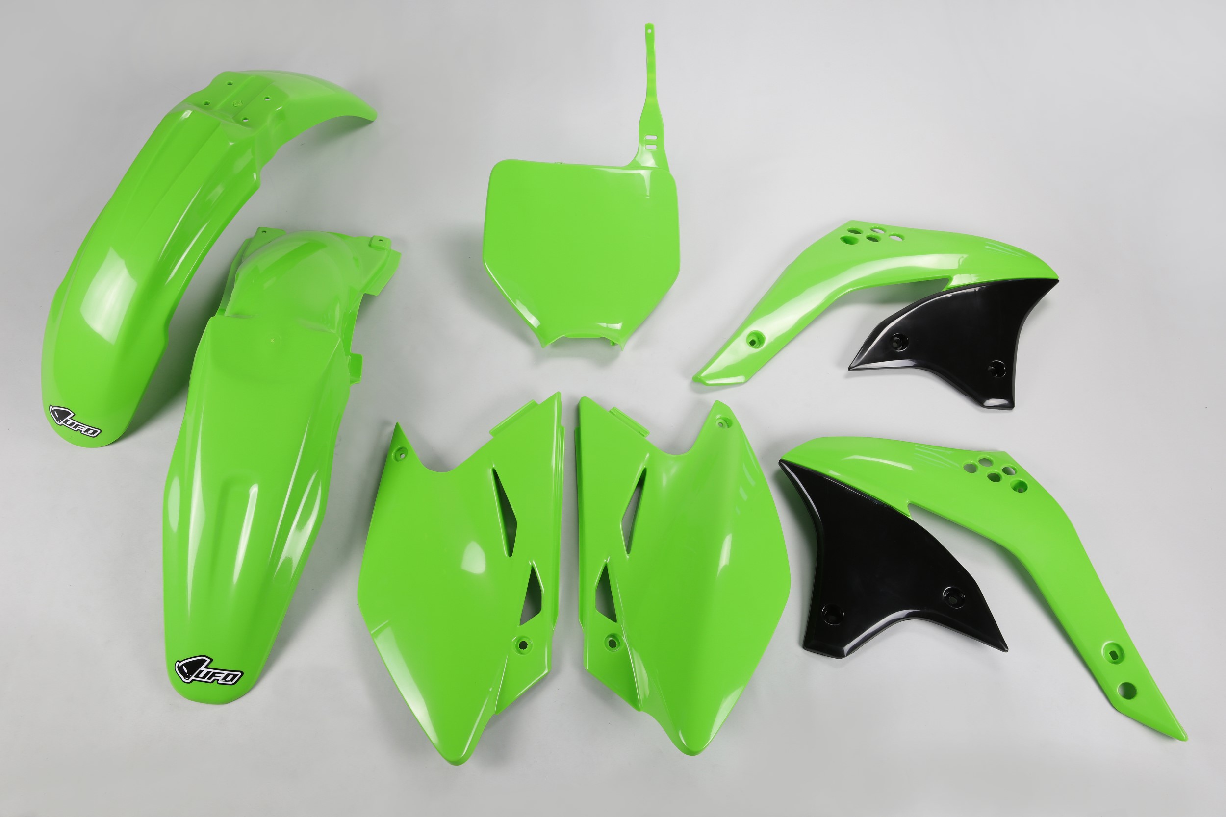 Kawasaki KXF 450 2007-2007 Kits Plastique Sans Protège-fourches