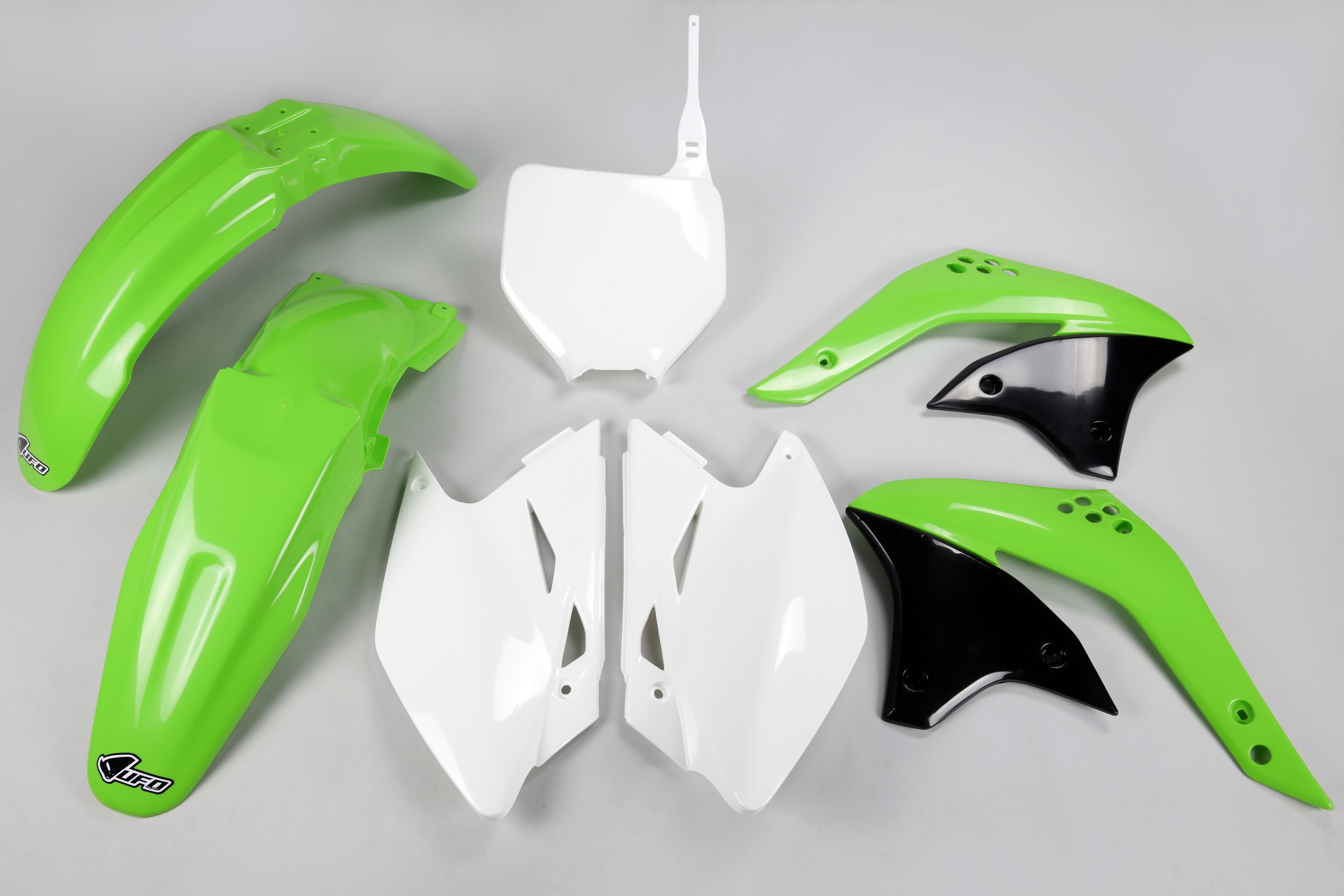 Kawasaki KXF 450 2007-2007 Kits Plastique Sans Protège-fourches