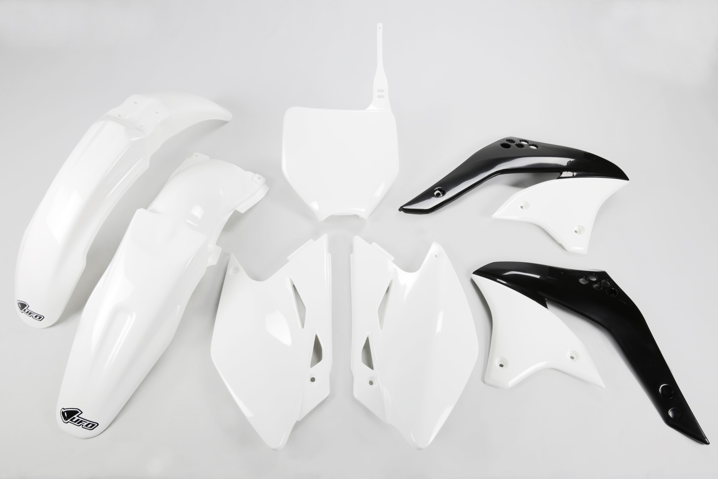 Kawasaki KXF 450 2008-2008 Kits Plastique Sans Protège-fourches