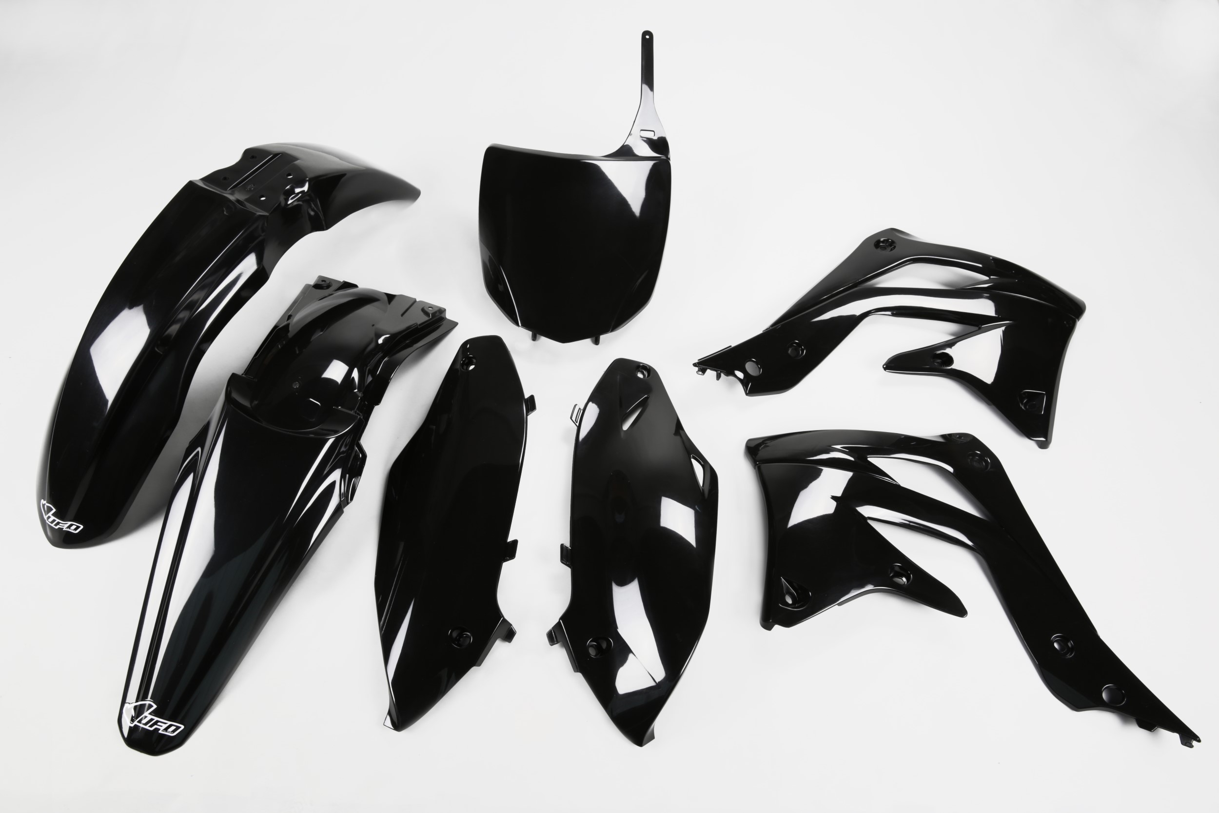 Kawasaki KXF 450 2012-2012 Kits Plastique Sans Protège-fourches