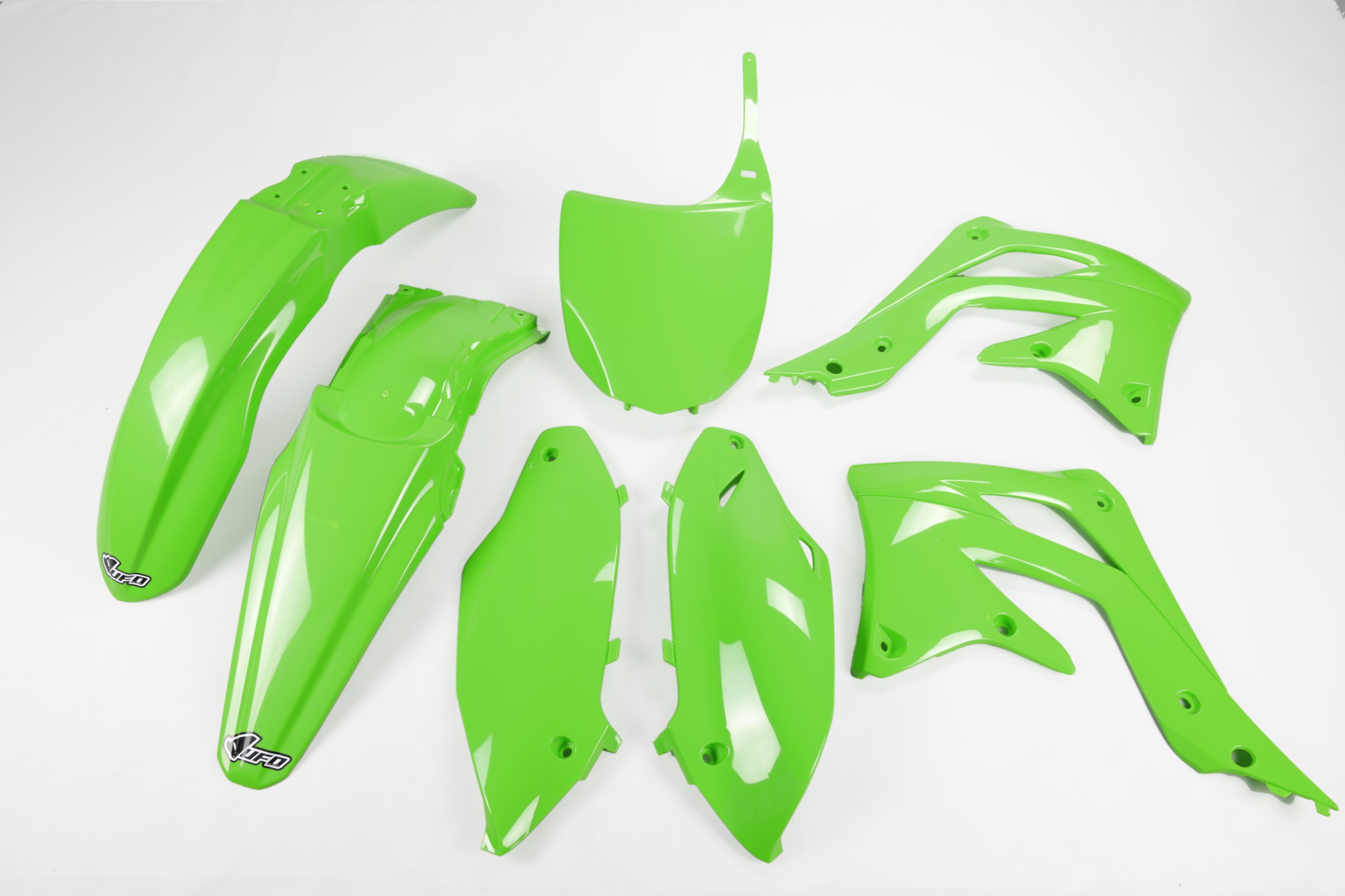 Kawasaki KXF 450 2012-2012 Kits Plastique Sans Protège-fourches