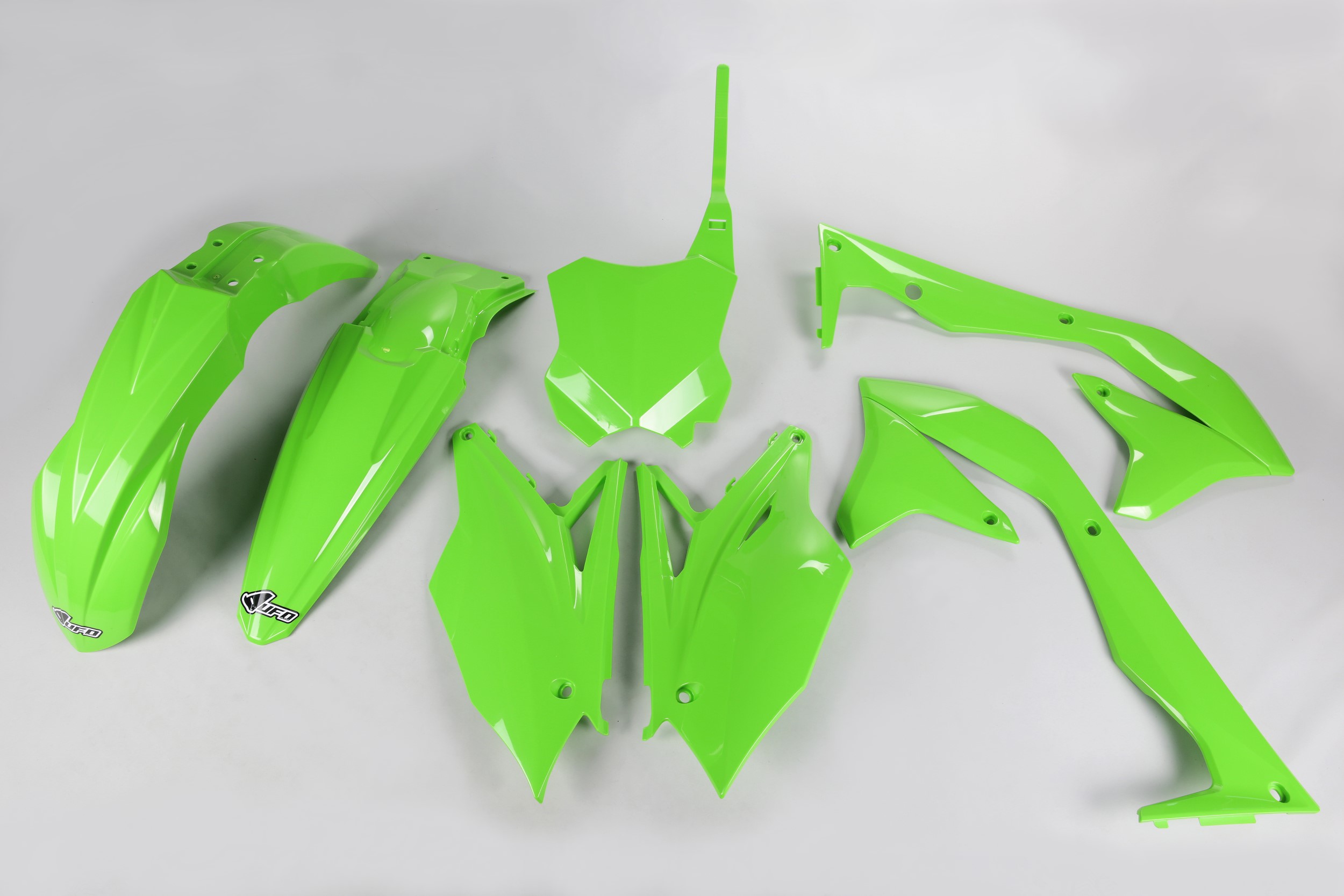 Kawasaki KXF 450 2018-2018 Kits Plastique Sans Protège-fourches