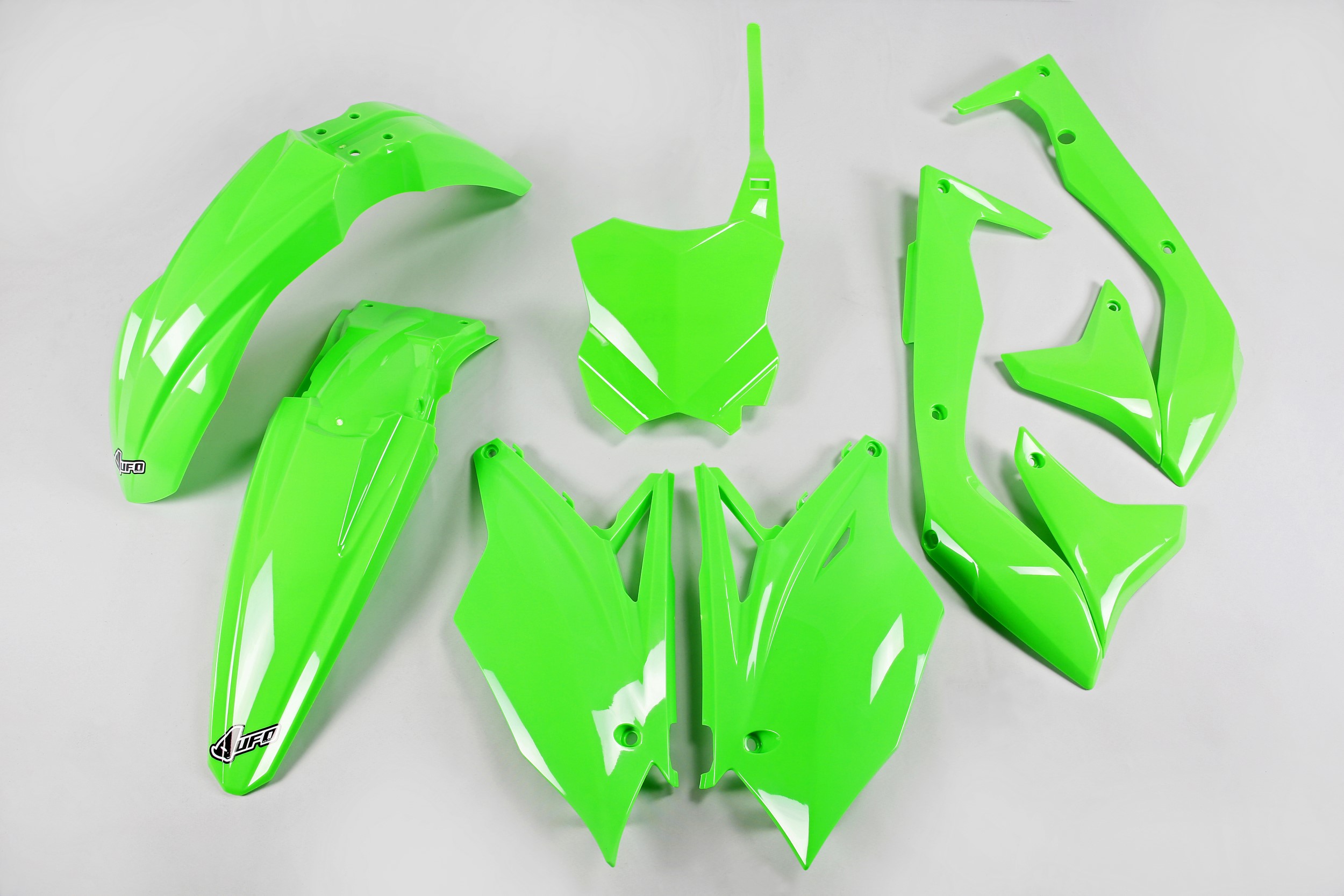 Kawasaki KXF 450 2018-2018 Kits Plastique Sans Protège-fourches