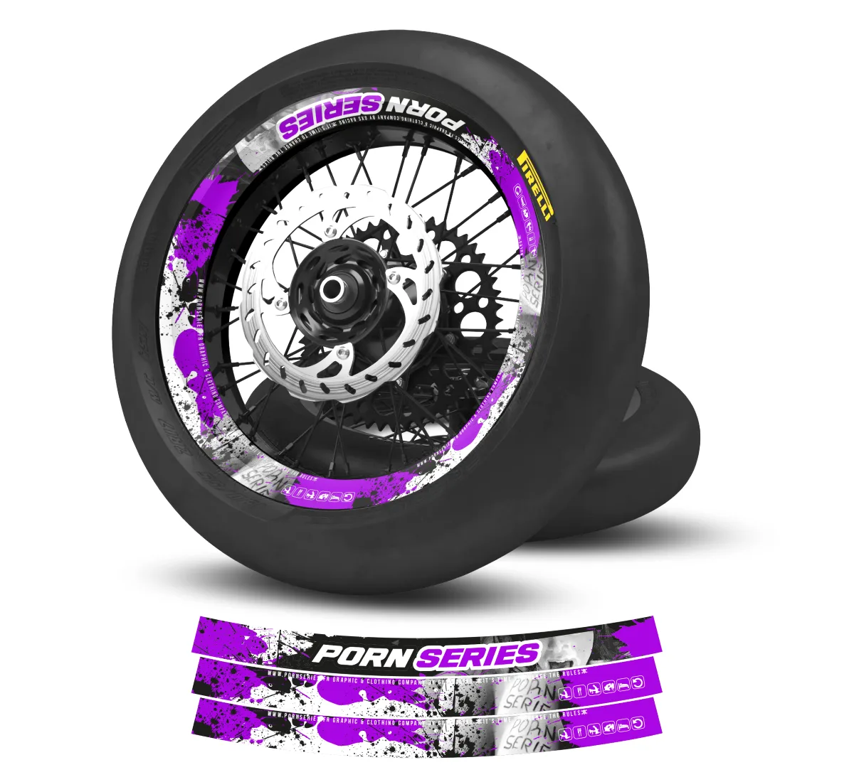 Kit déco de Jantes Pornseries V2