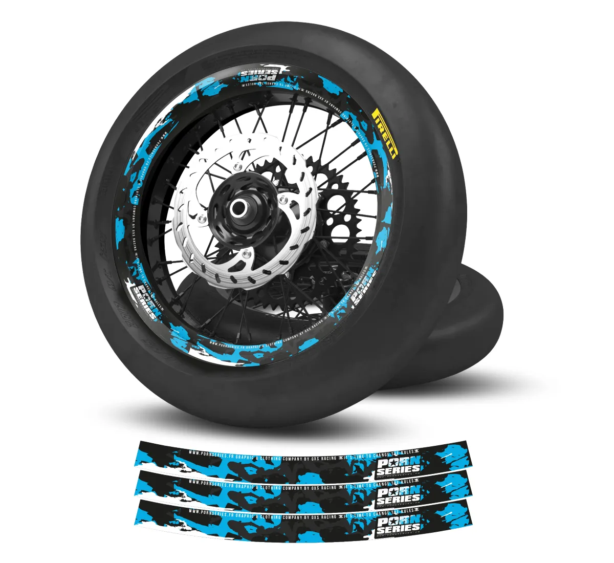 Kit déco de Jantes Pornseries V3 Camo