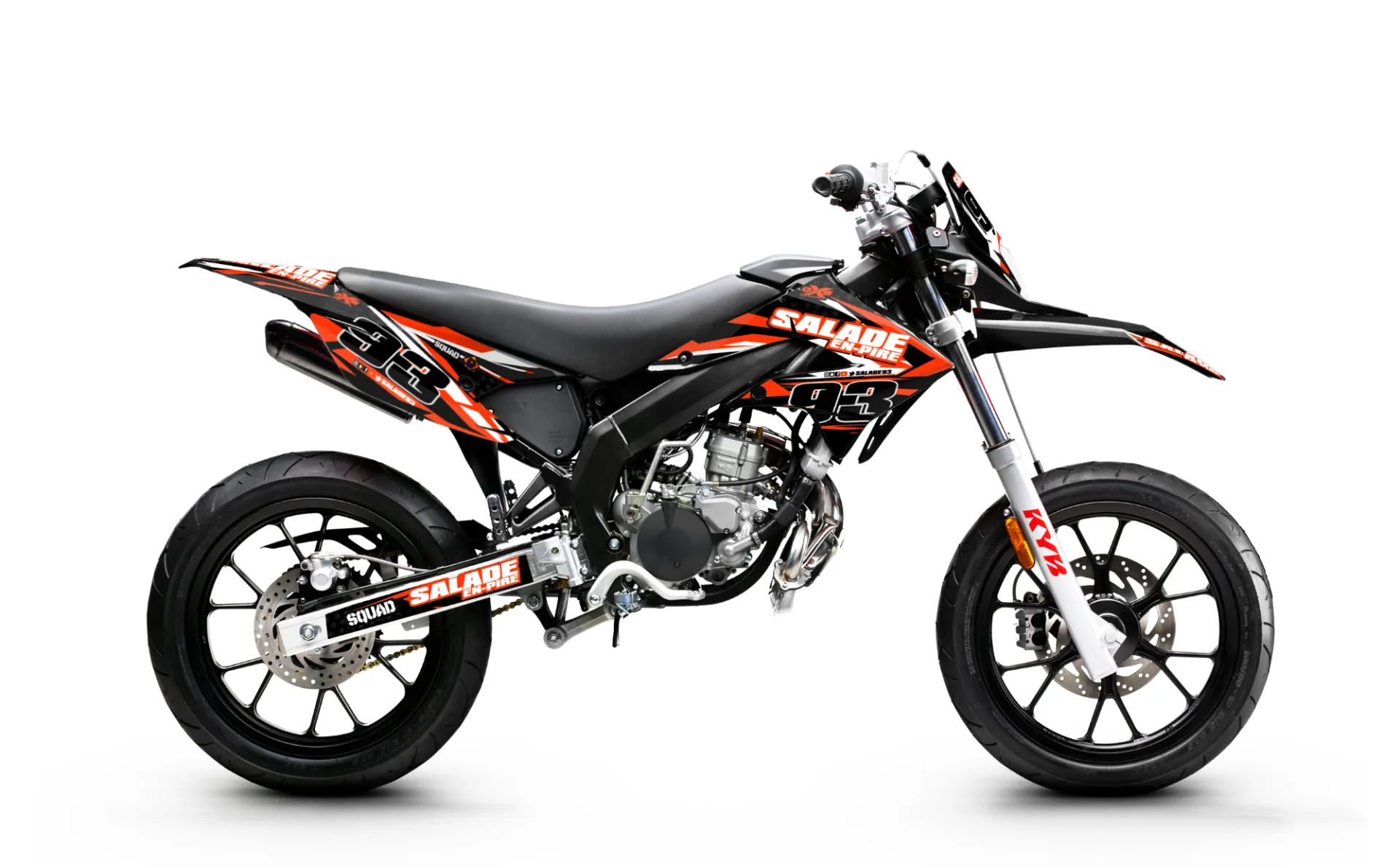 Kit déco Derbi Drd X Treme 11 17 Gilera Salade en Pire