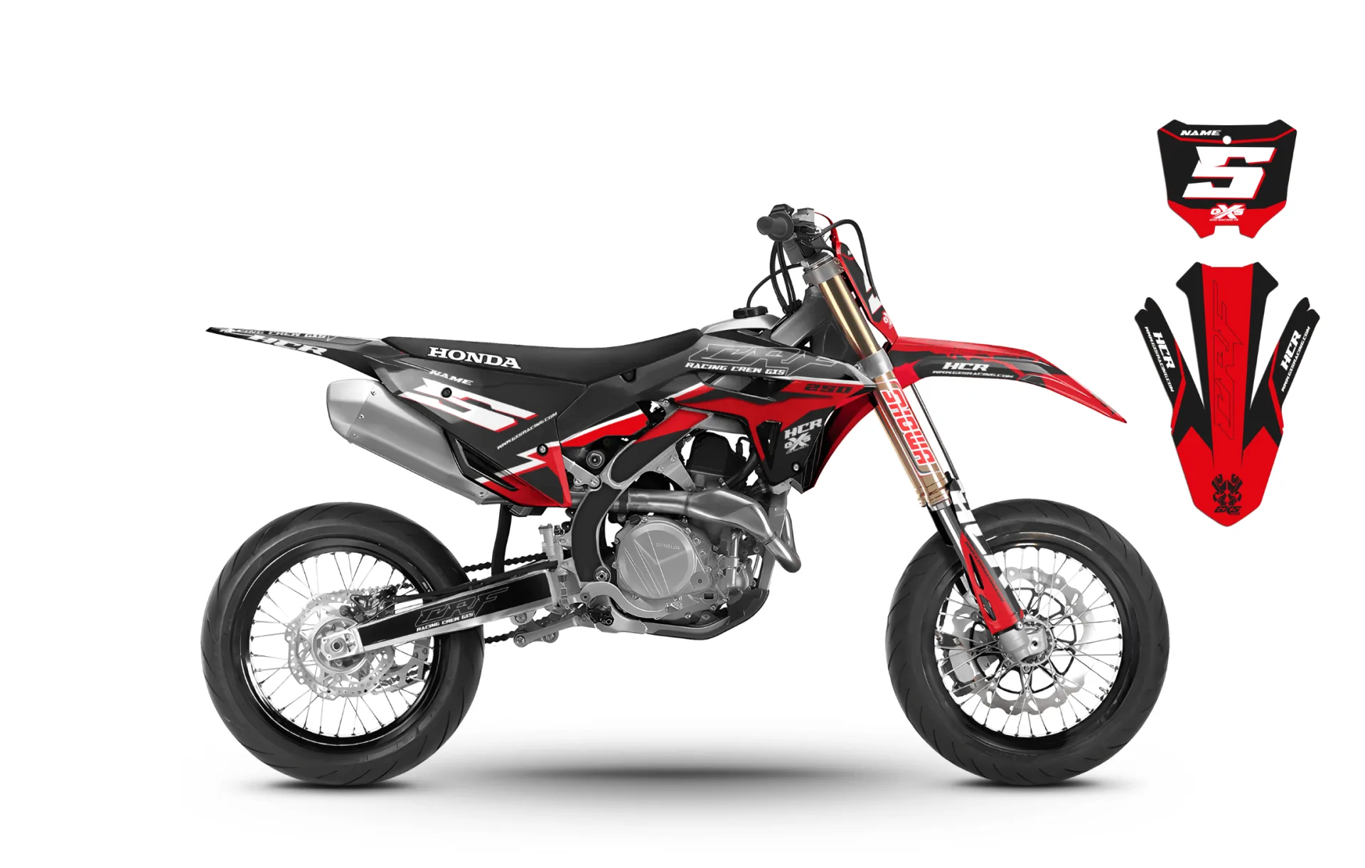 Kit déco kit déco honda 450 crf 2021 2023 hcr