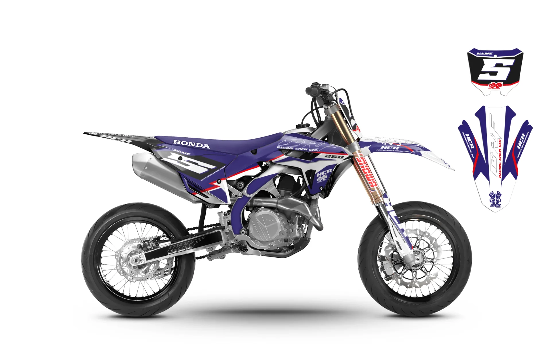 Kit déco kit déco honda 450 crf 2021 2023 hcr
