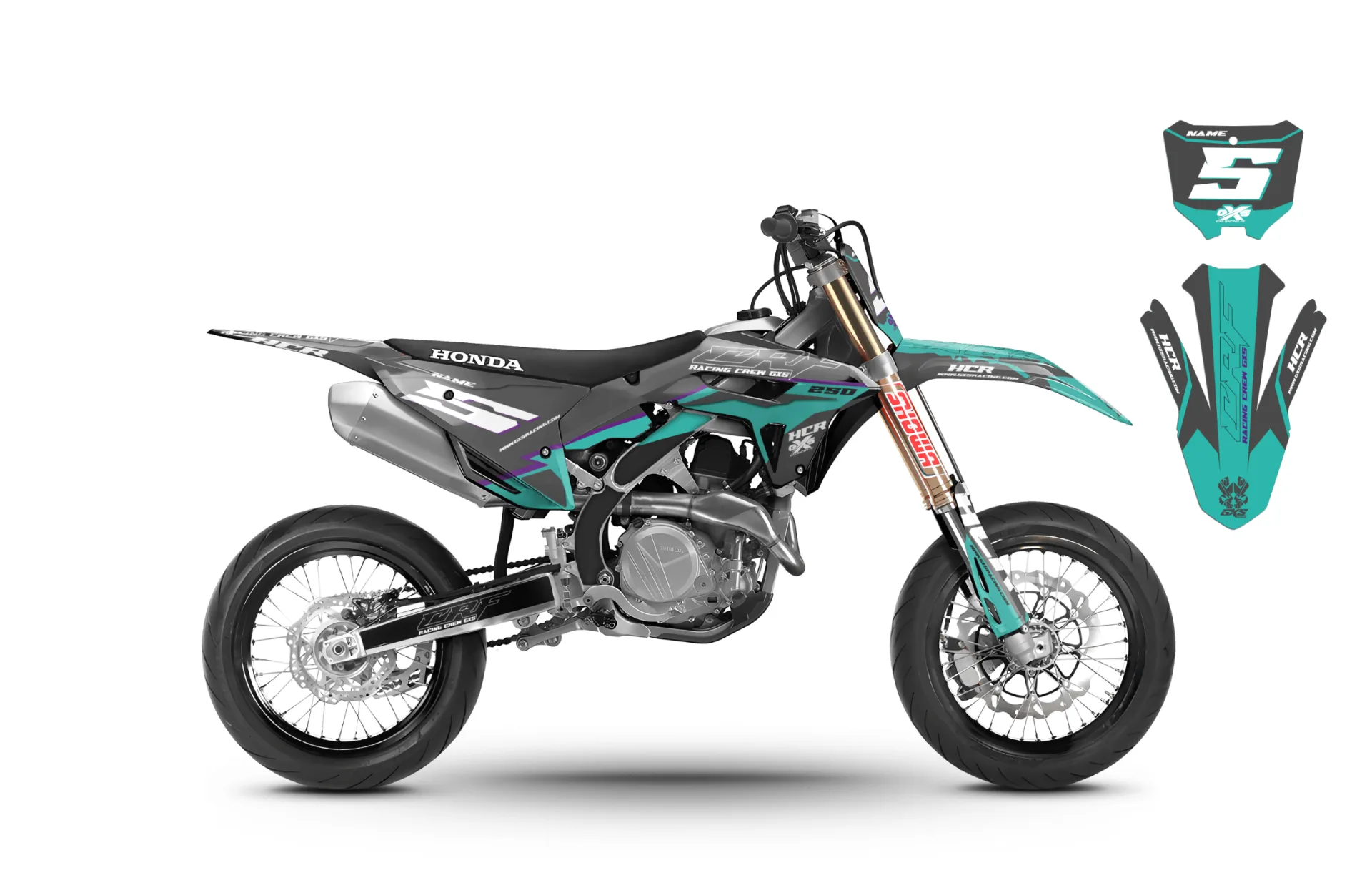 Kit déco kit déco honda 450 crf 2021 2023 hcr