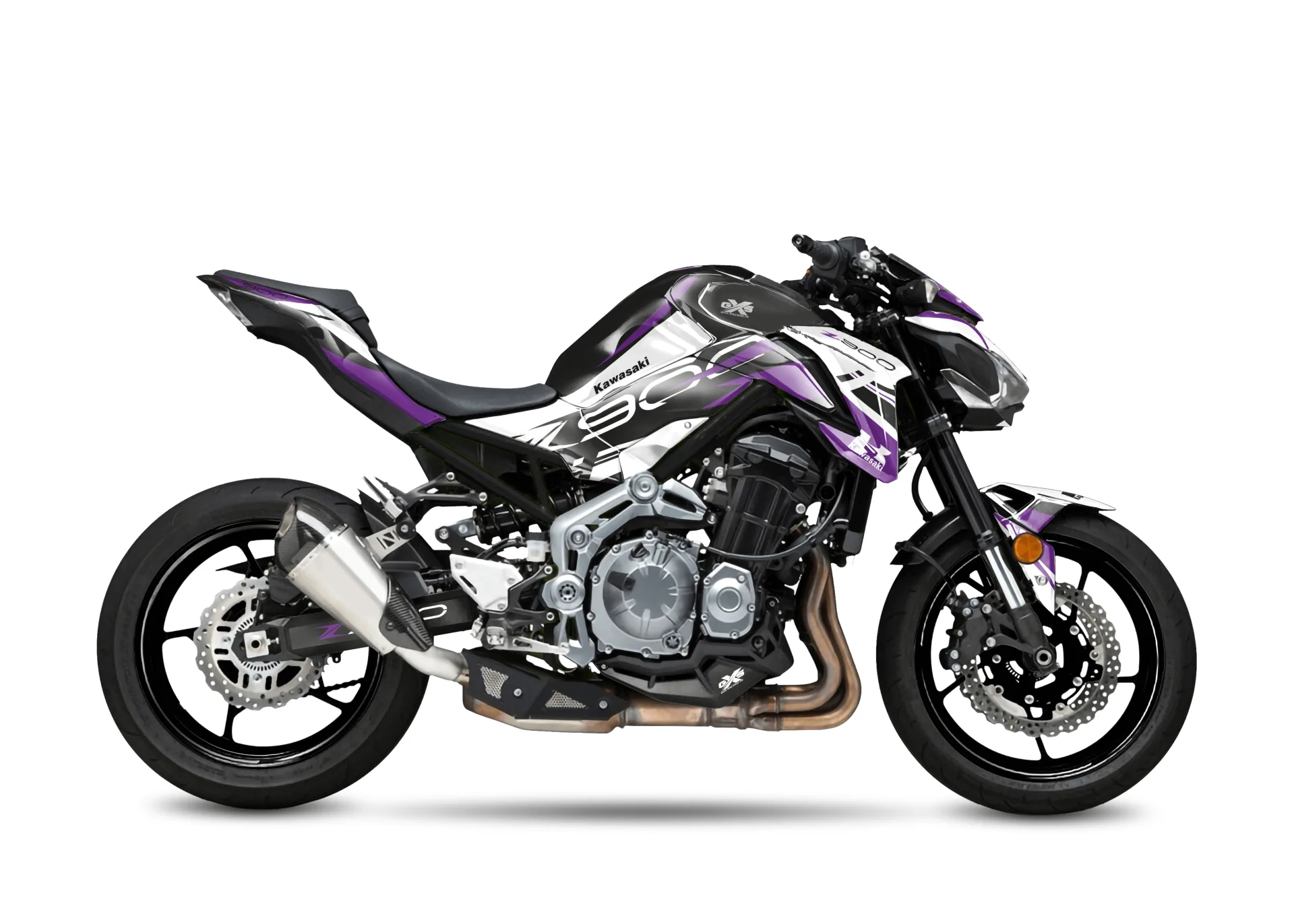 Kit déco Kawasaki Z900 2017-2019 Race Edit — vue 10