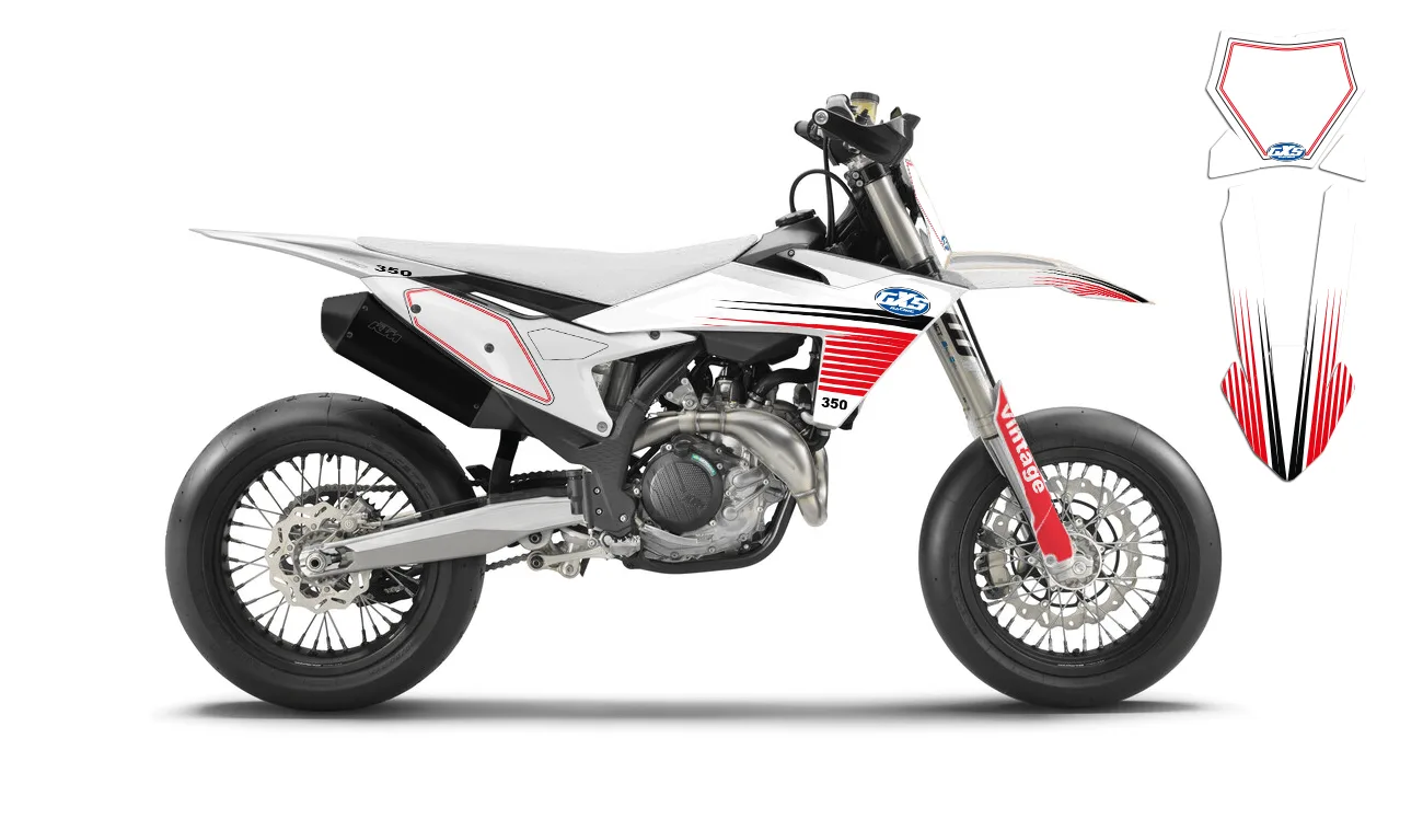 Kit déco KTM Sx/sxf 2023 1989style