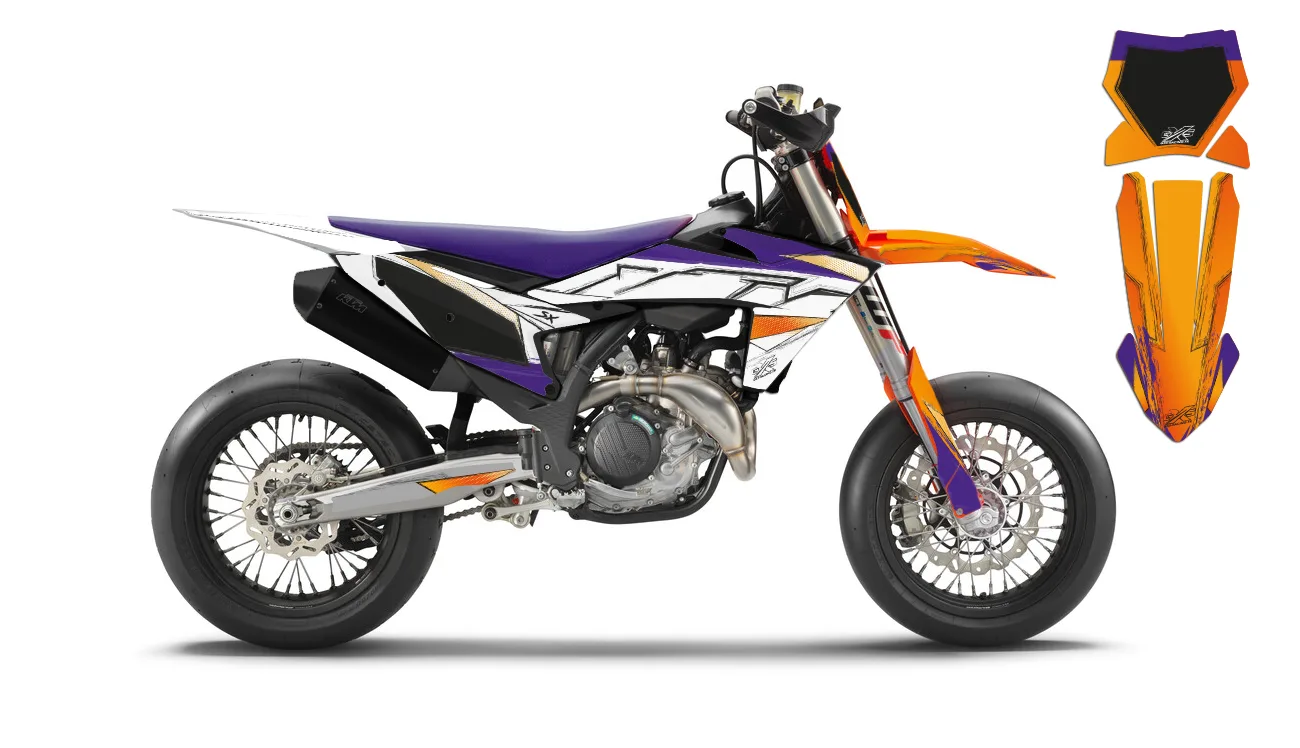 Kit déco KTM Sx/sxf 2023-2024 / Design 1990