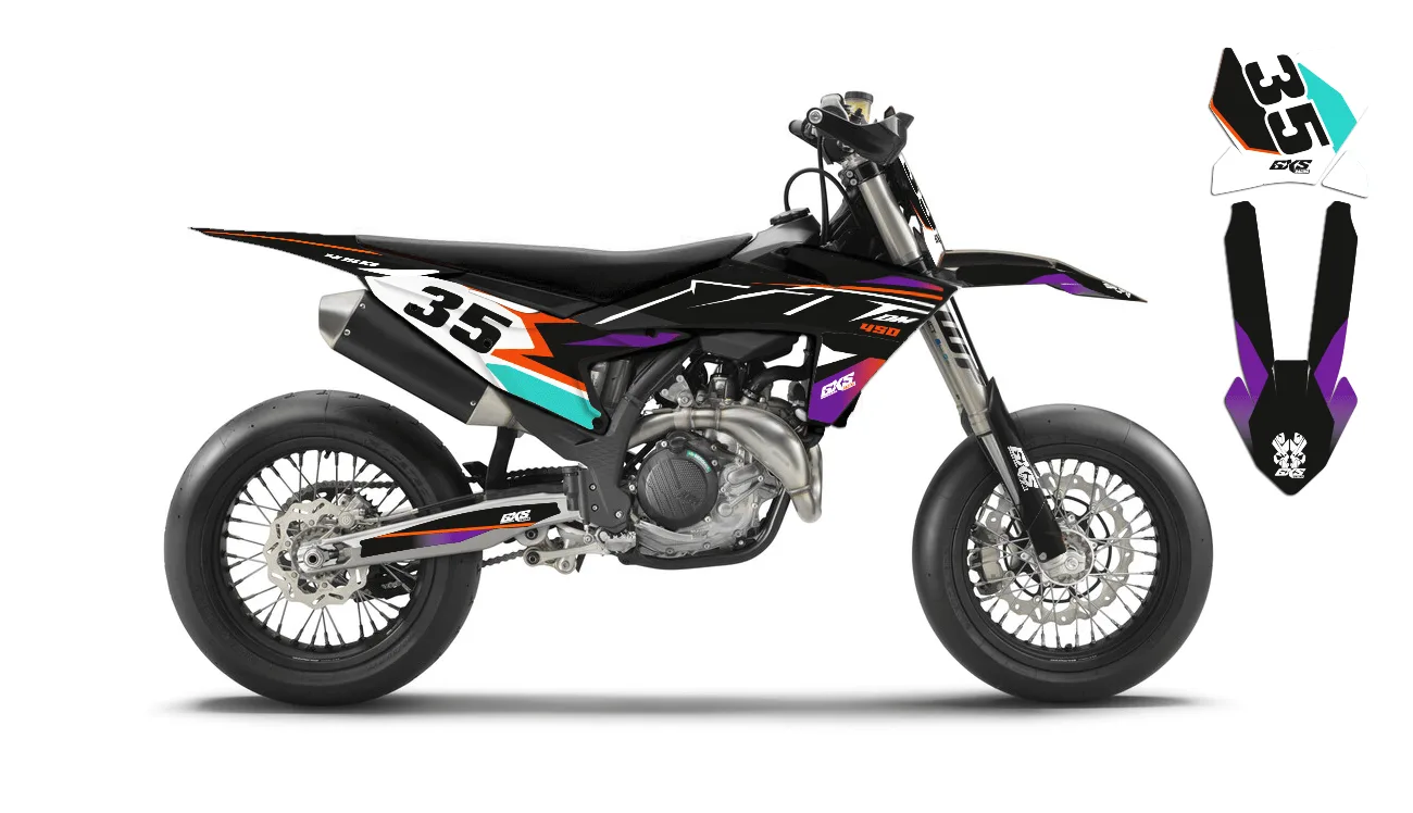 Kit déco KTM Sx/sxf 2023-2024 Reboot