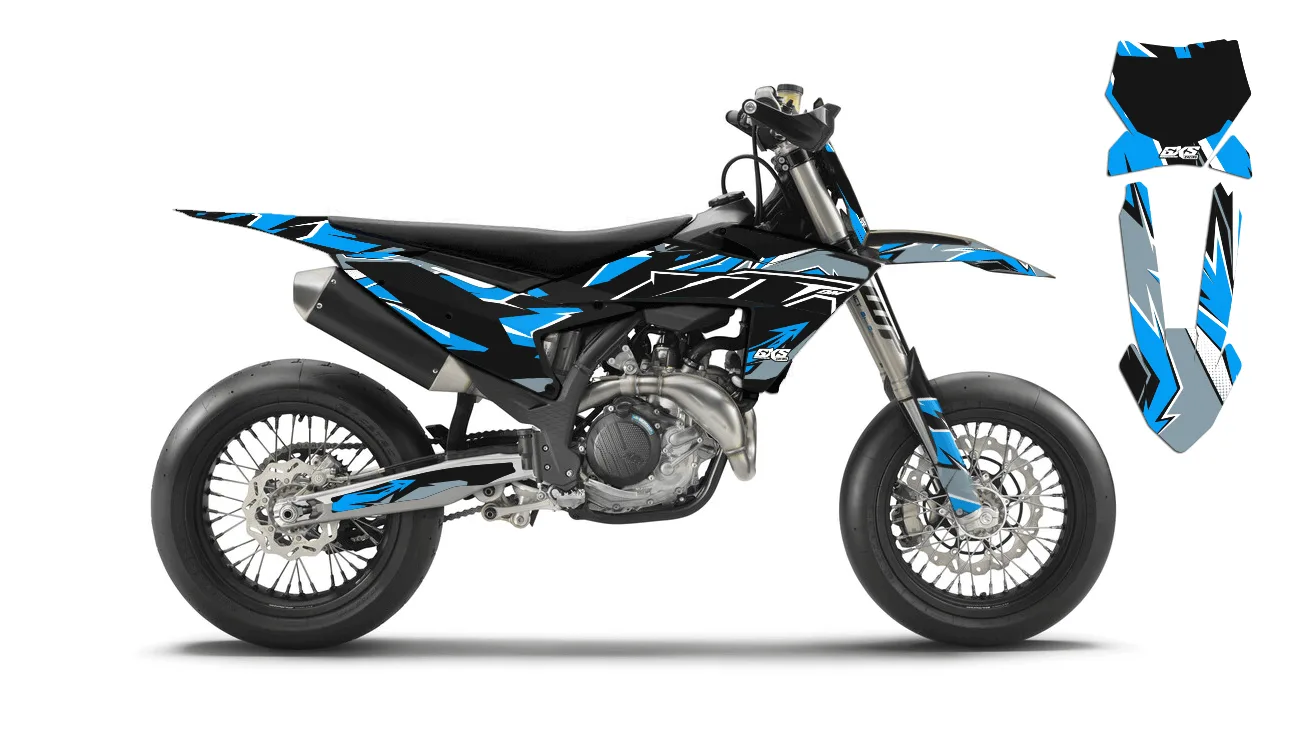 Kit déco KTM Sx/sxf 2023-2024 Supermot
