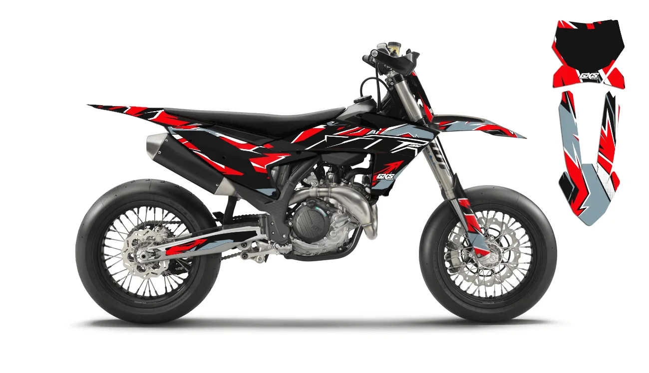 Kit déco KTM Sx/sxf 2023-2024 Supermot