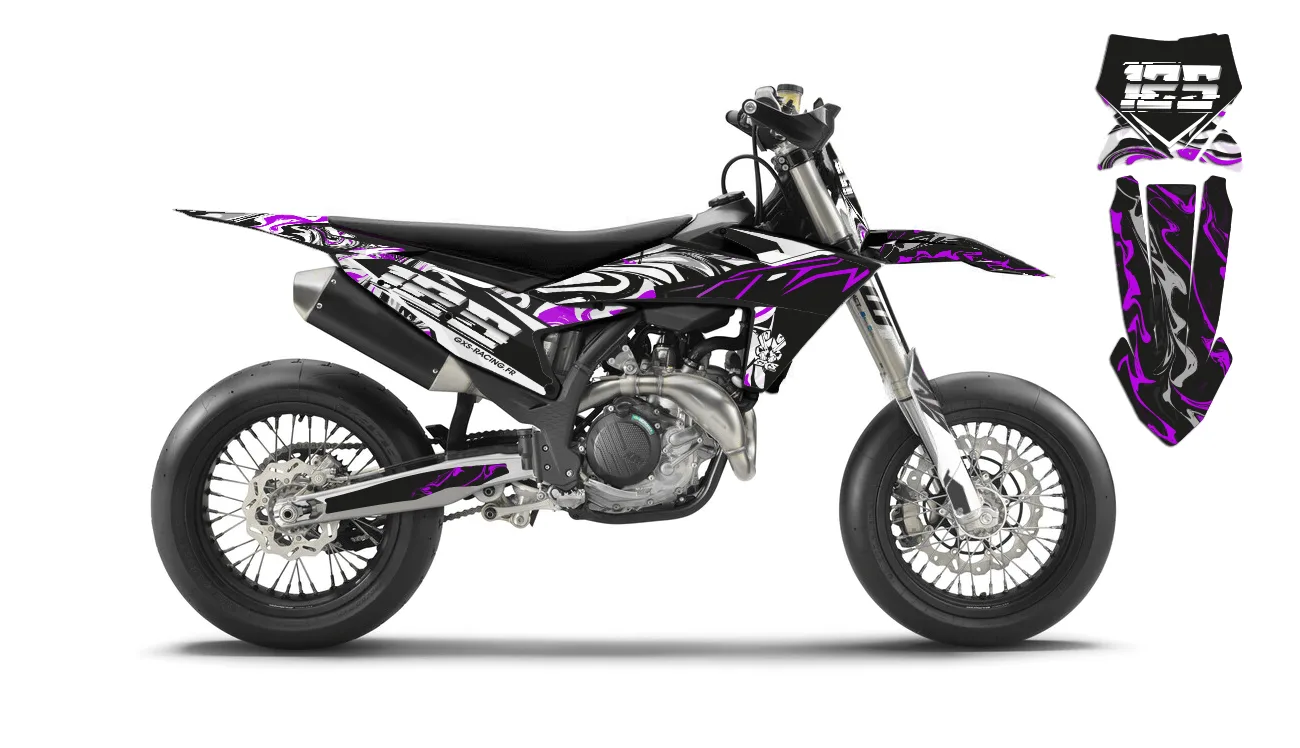 Decal Kit KTM Sx/sxf 2023-2024 The Wave — vue 9