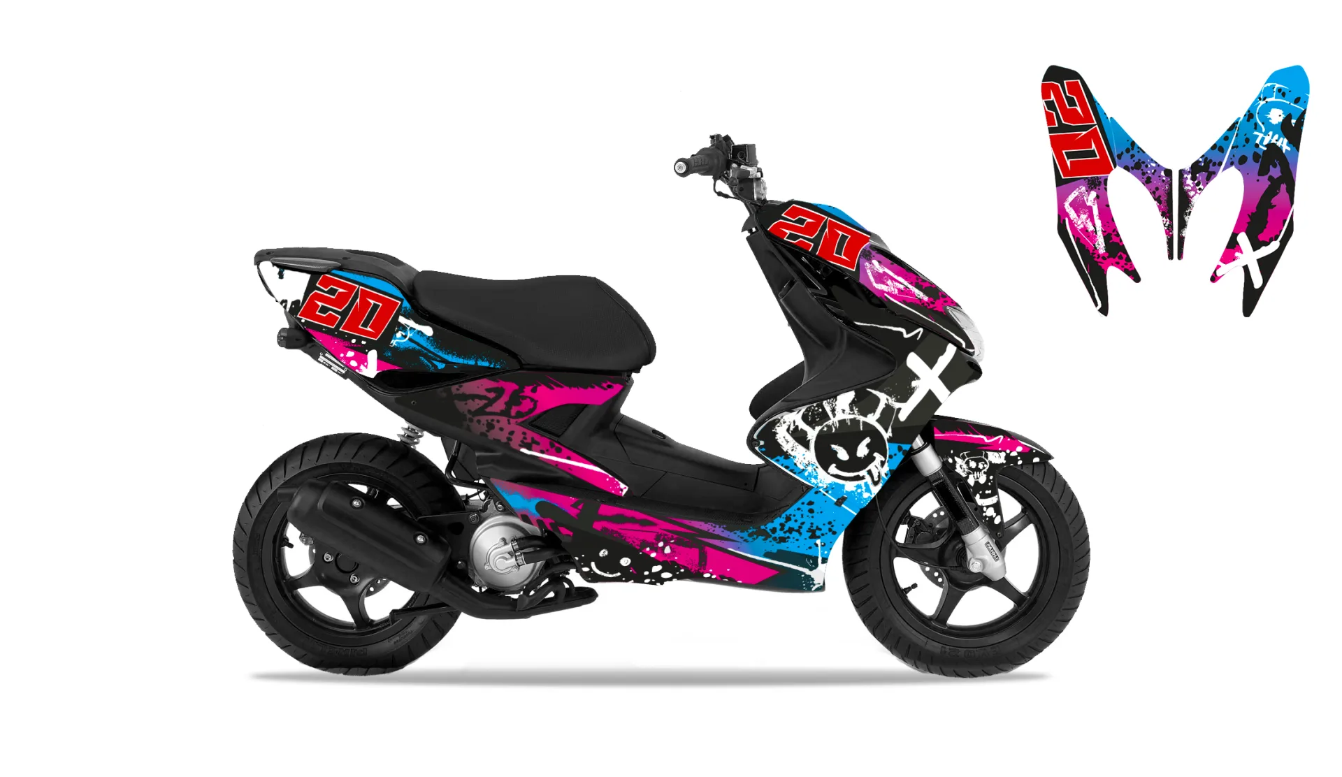 Kit déco Mbk Nitro Gp Av 2012 1