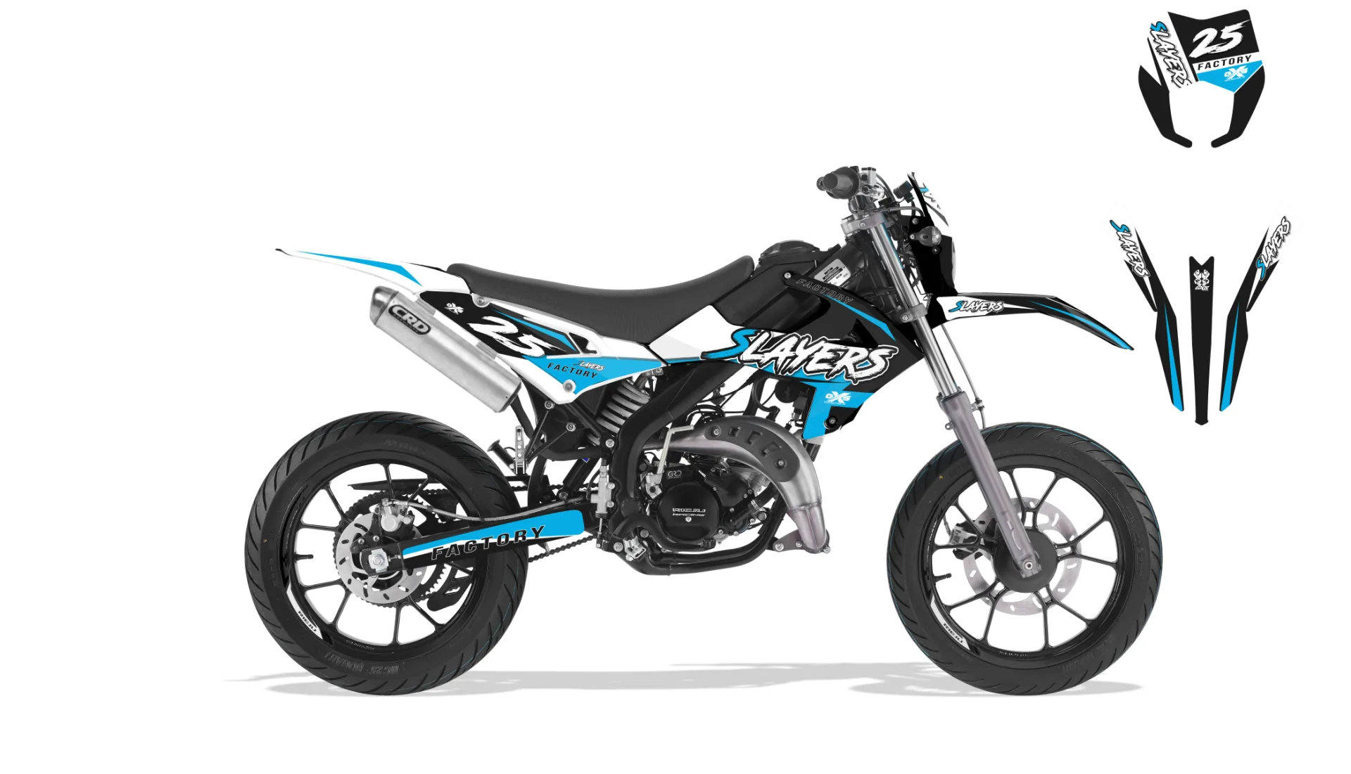 Kit déco Rieju Mrt 2021-2024 Slayers