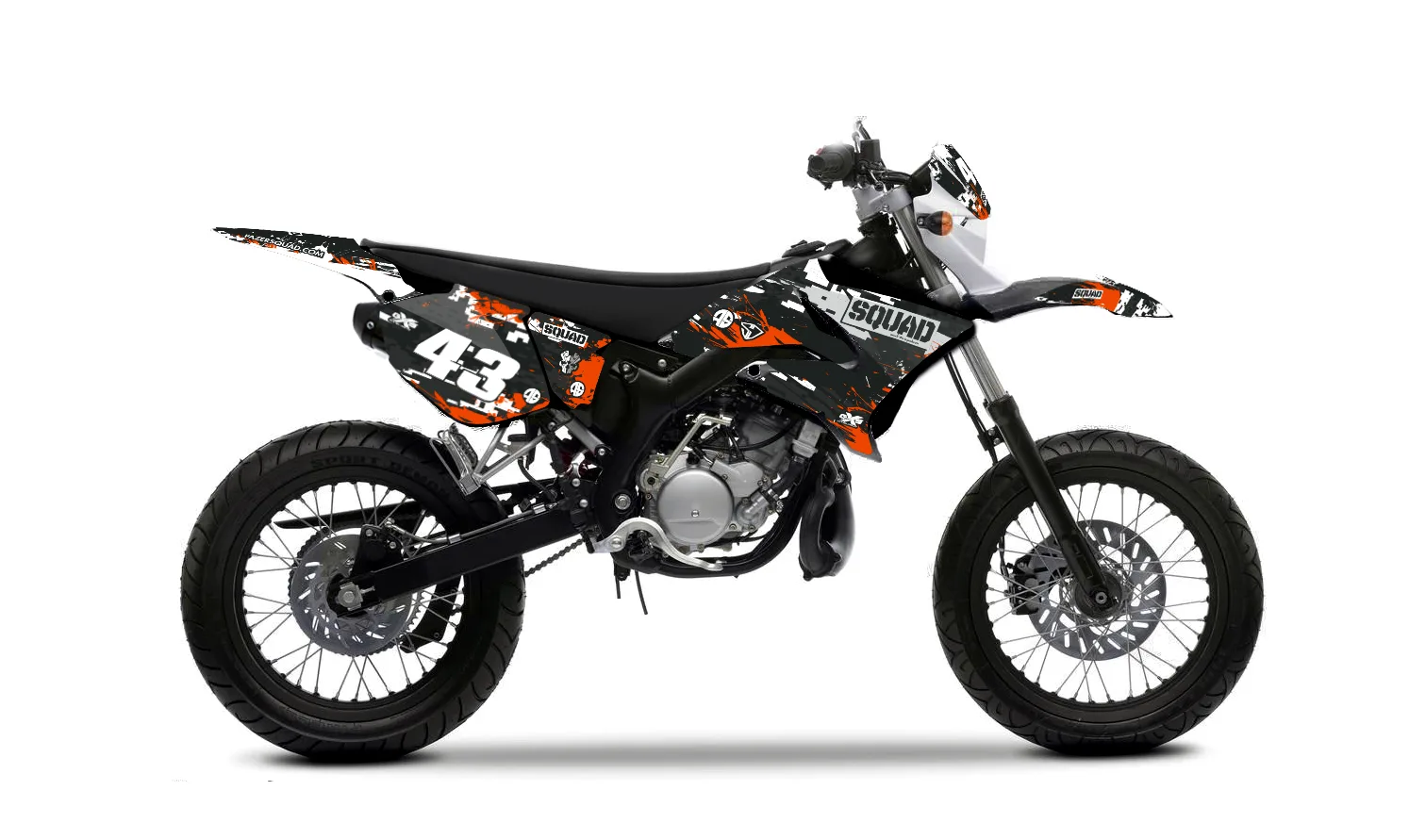 Kit déco Yamaha Dt Squad Camo