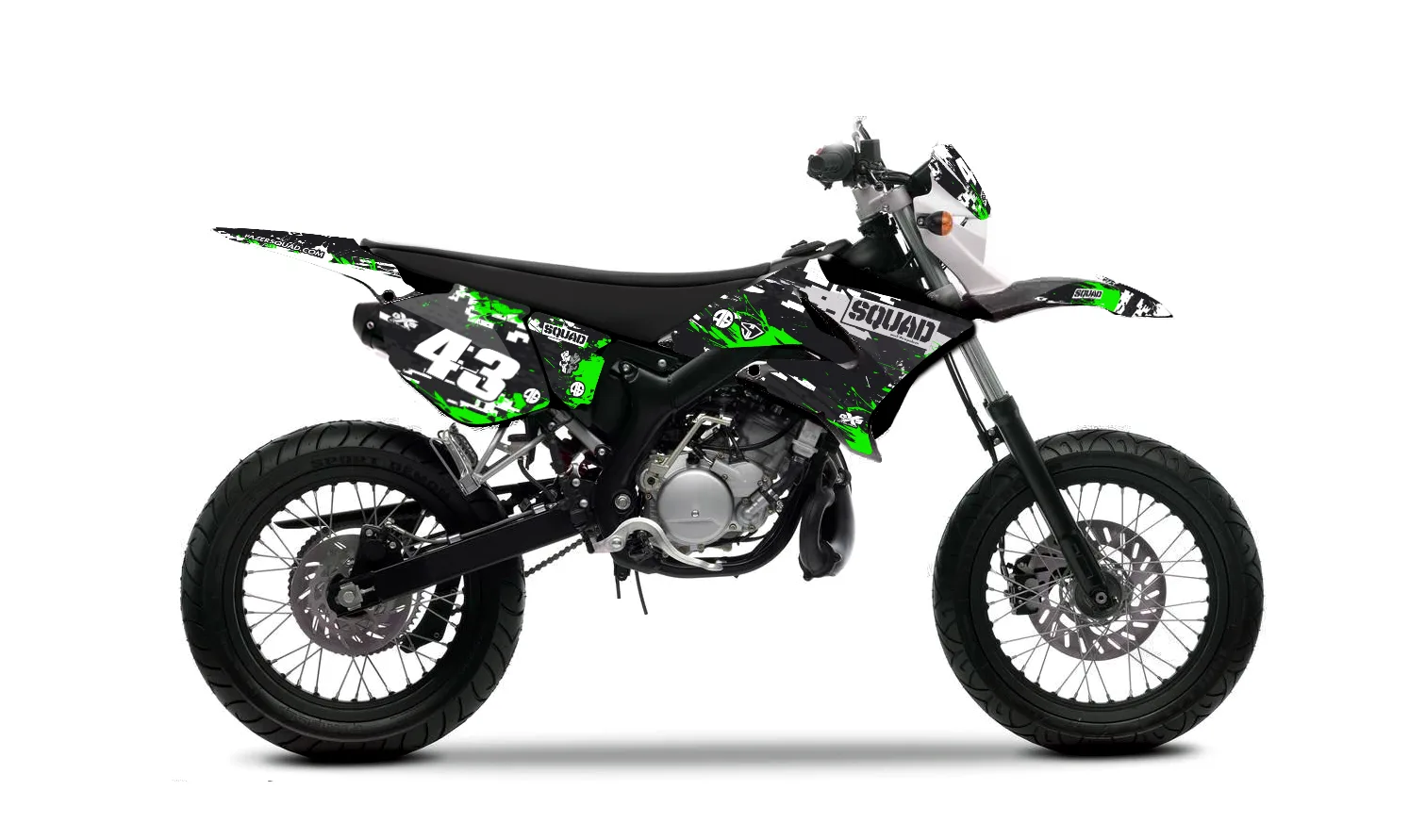 Kit déco Yamaha Dt Squad Camo