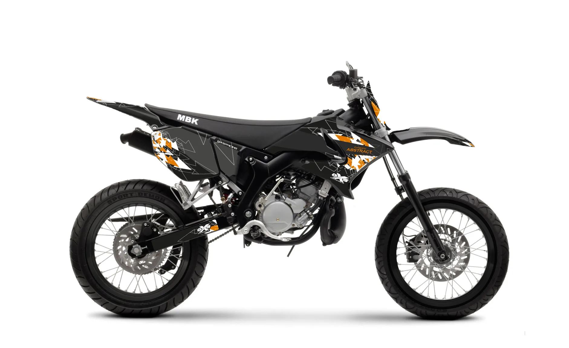 Kit déco Decal Kit Yamaha Dt50 04 18 Abstract