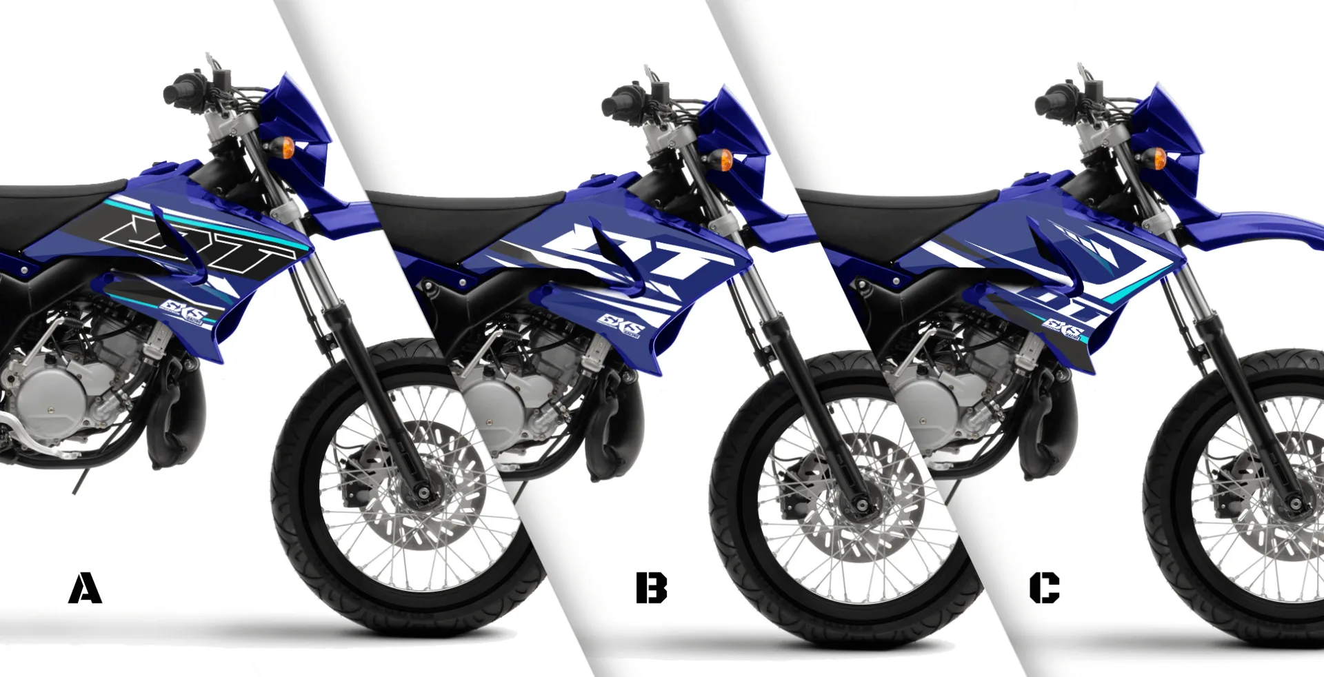 Kit déco Decal Kit Yamaha Dt50 Replica