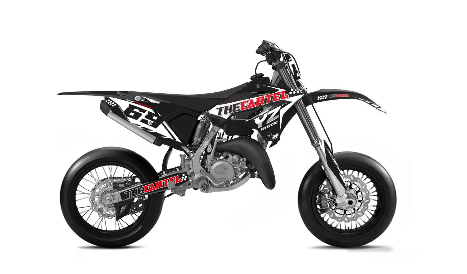 Kit déco Yamaha Yz125250 2015-2022 Cartel