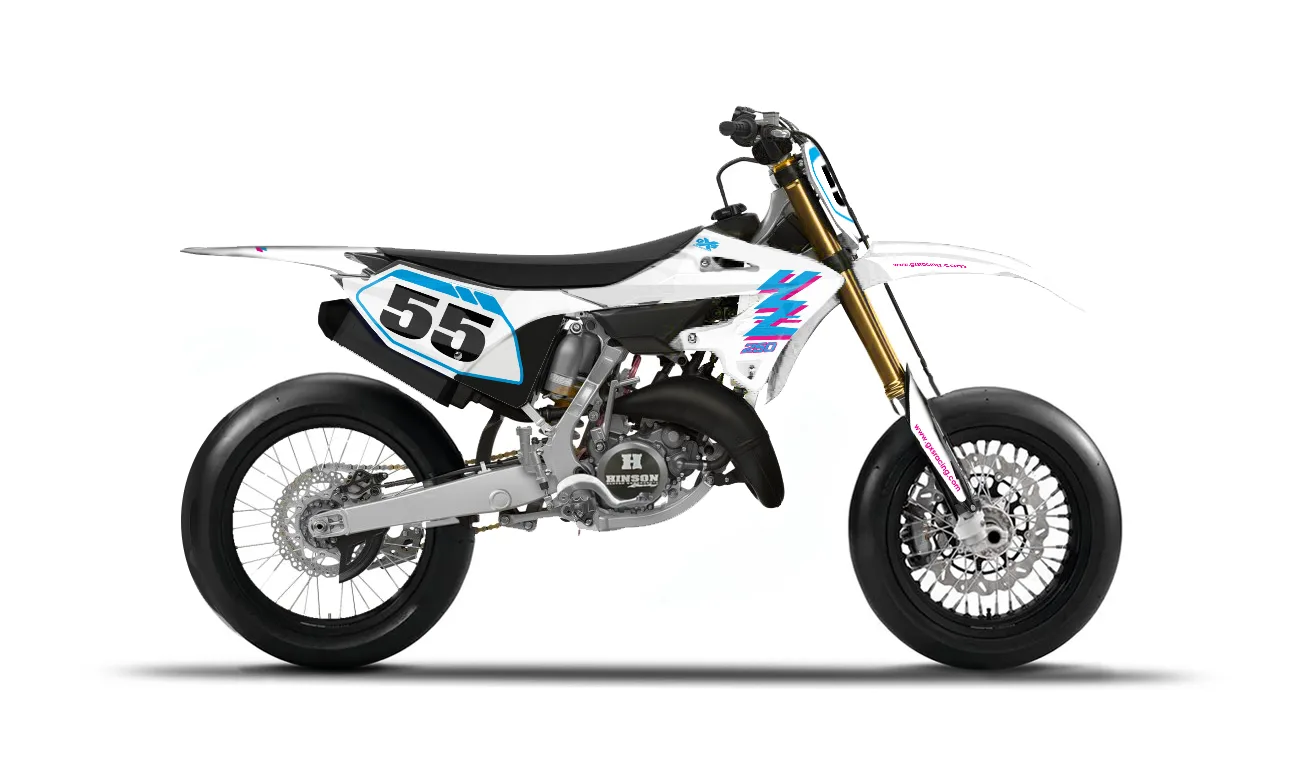 Kit déco Yamaha Yz125250 2022-2023 Oldschool