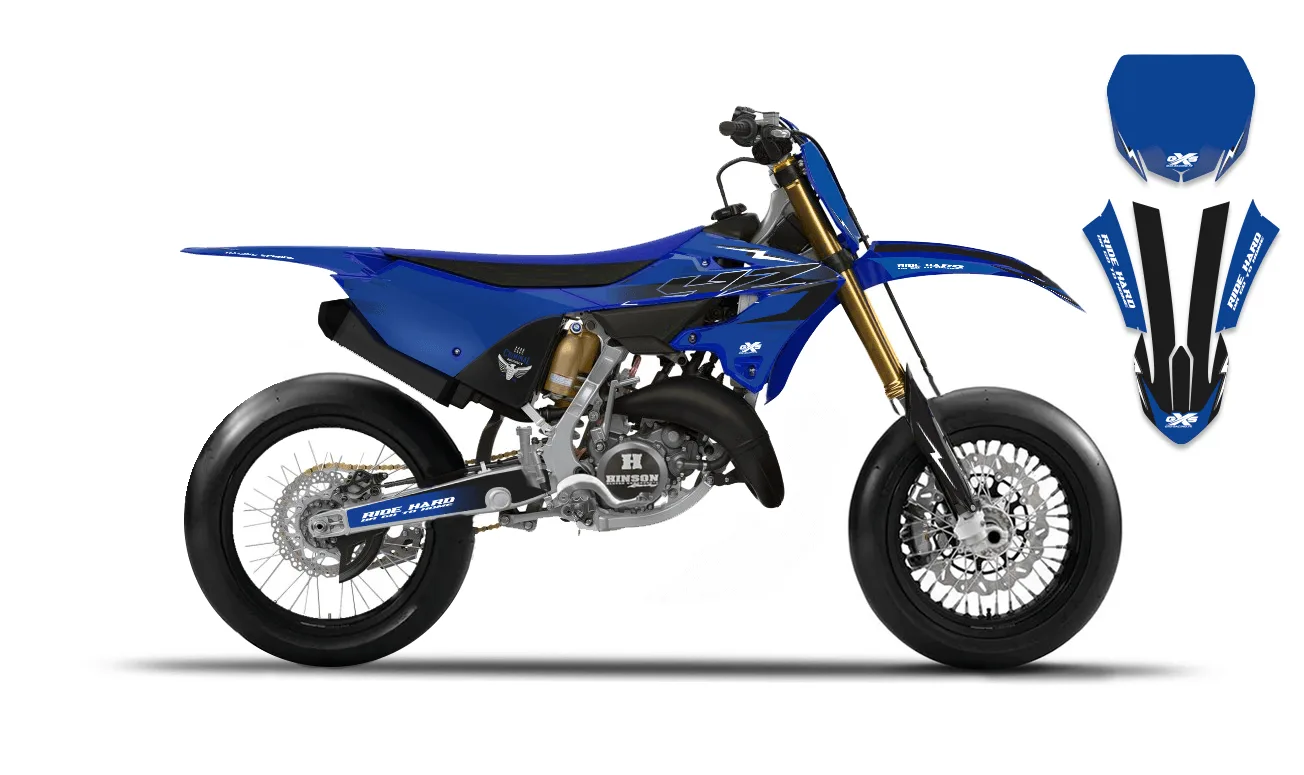 Kit déco Yamaha Yz125250 2022-2024 Blue