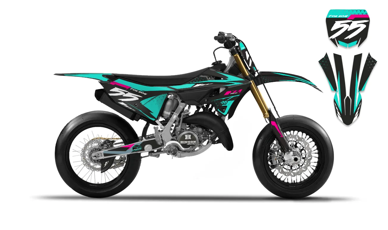 Kit déco Yamaha Yz125250 2022-2024 Petro