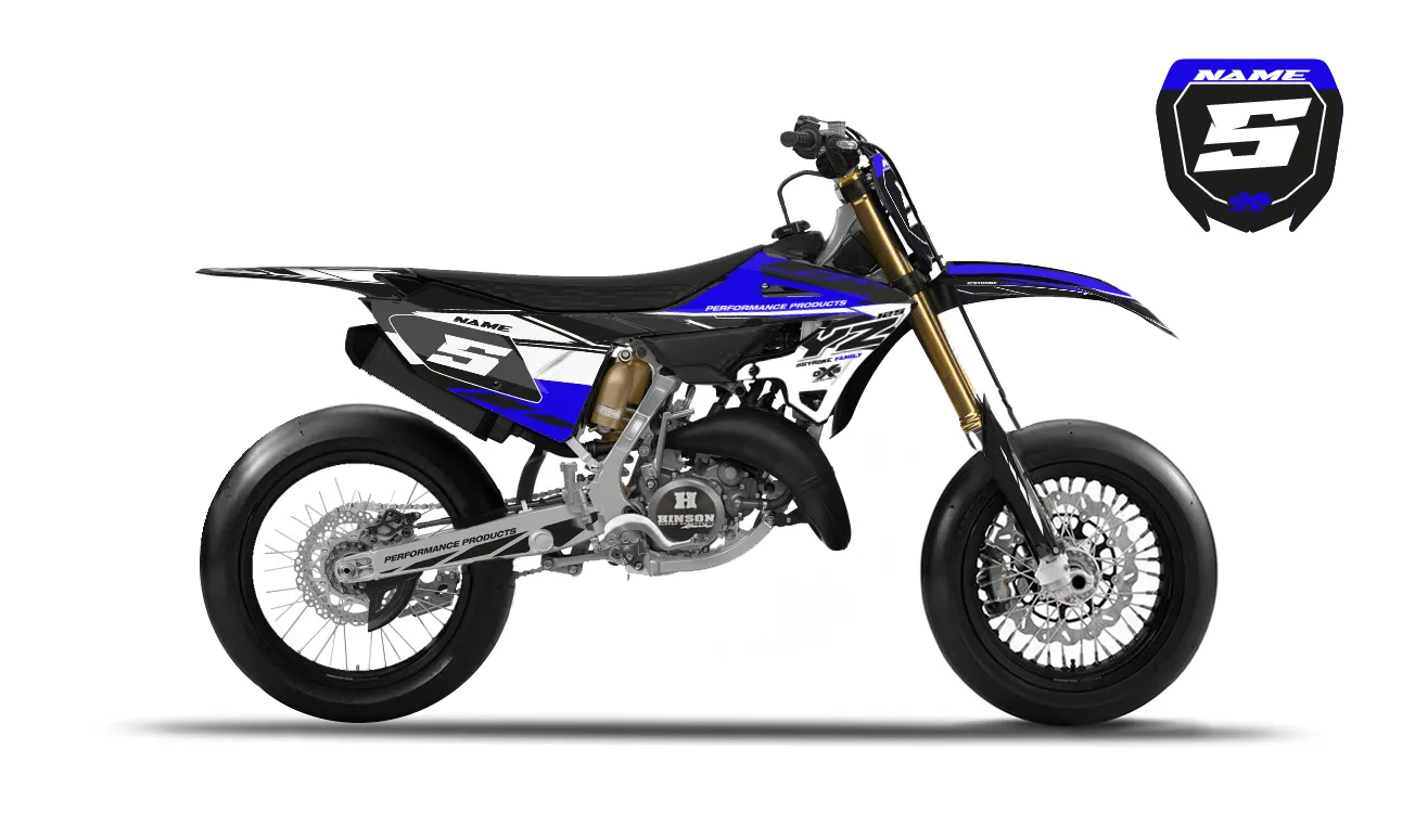 Kit déco Decal Kit Yamaha Yz125250 2022 Perf Edit — vue 10