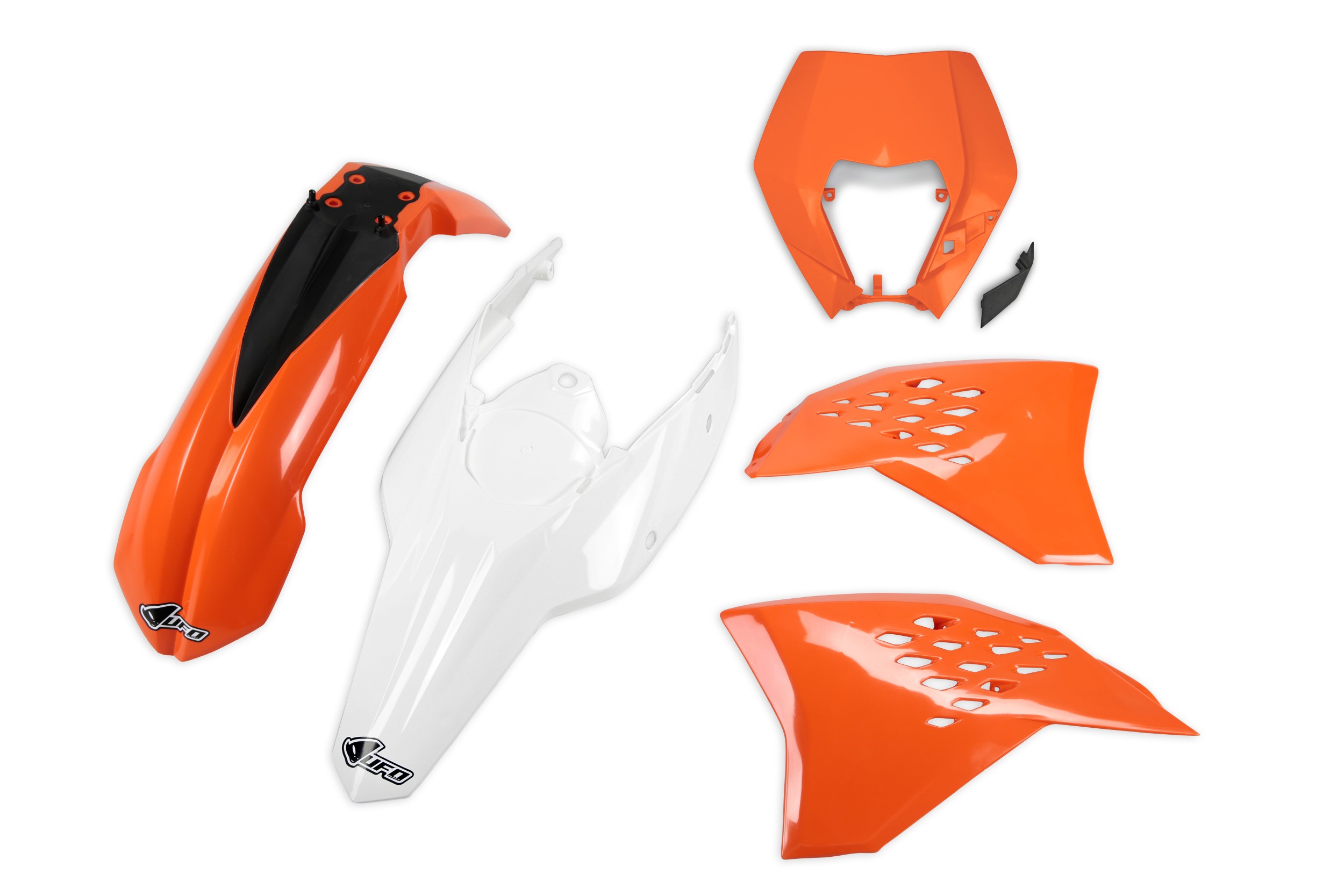KTM EXC-F 500 2011-2011 Kits Plastique Sans Protège-fourches