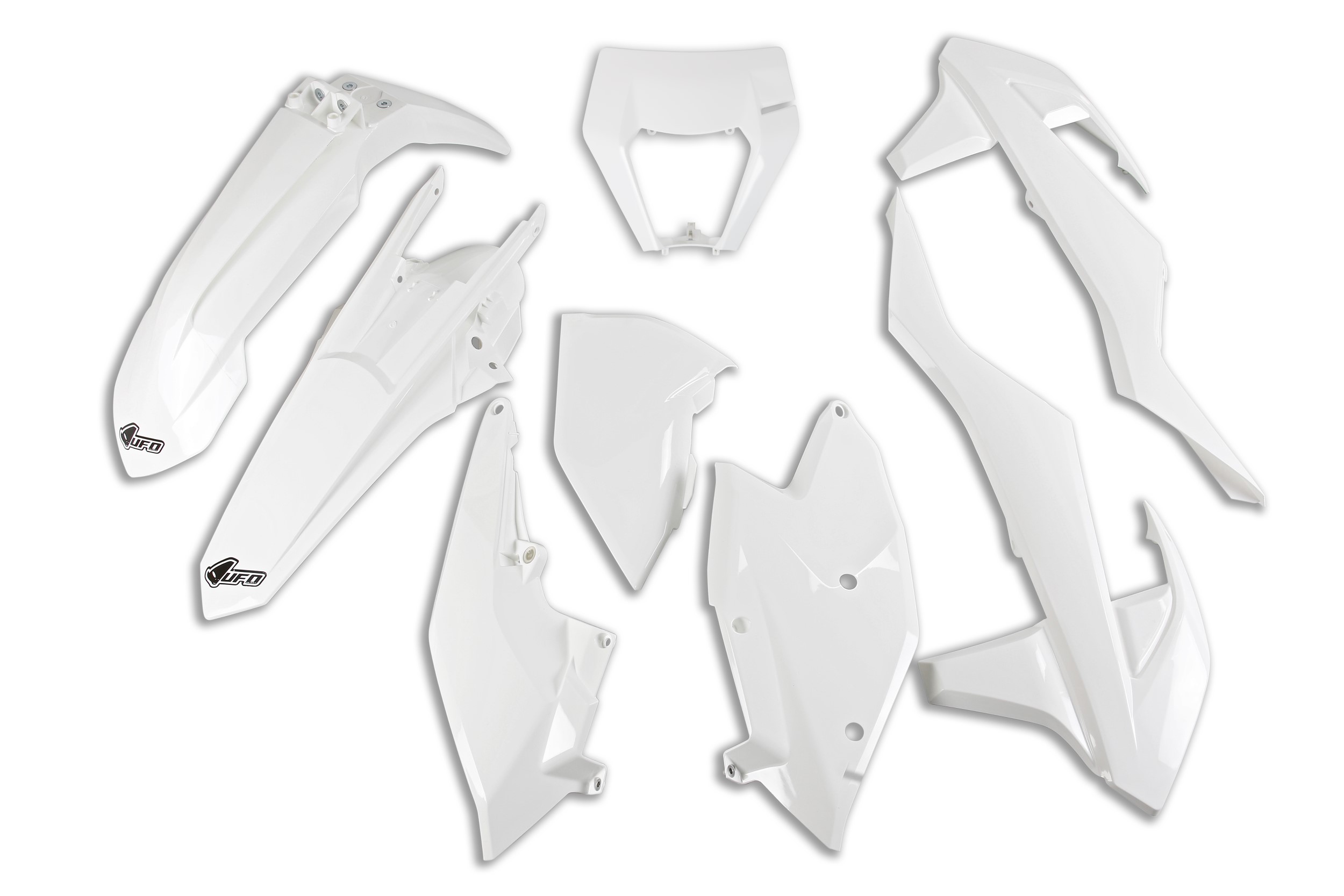 KTM EXC-F 500 2017-2019 Kits Plastique Sans Protège-fourches