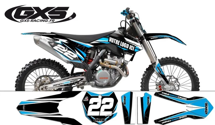 Kit déco KTM SX SX F 2013-2014 Strip Edition