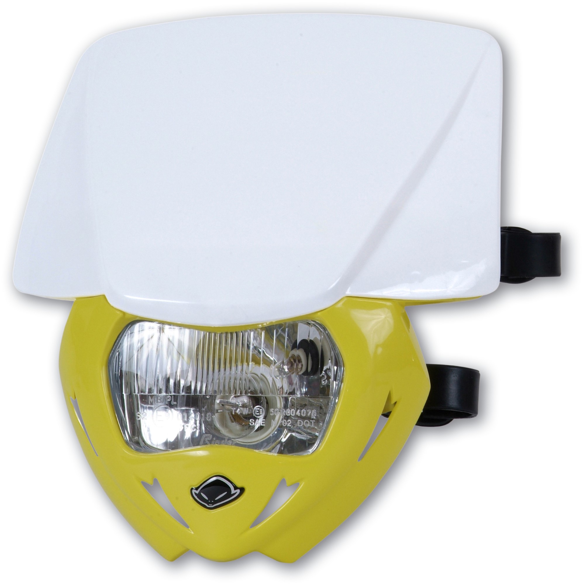 Phare Panther Bicolore 12v 35/w (homologué) Pf01709 — Blanc/jaune