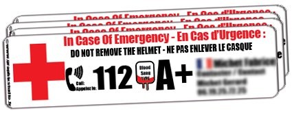 Stickers Ice In Case Of Emergency
