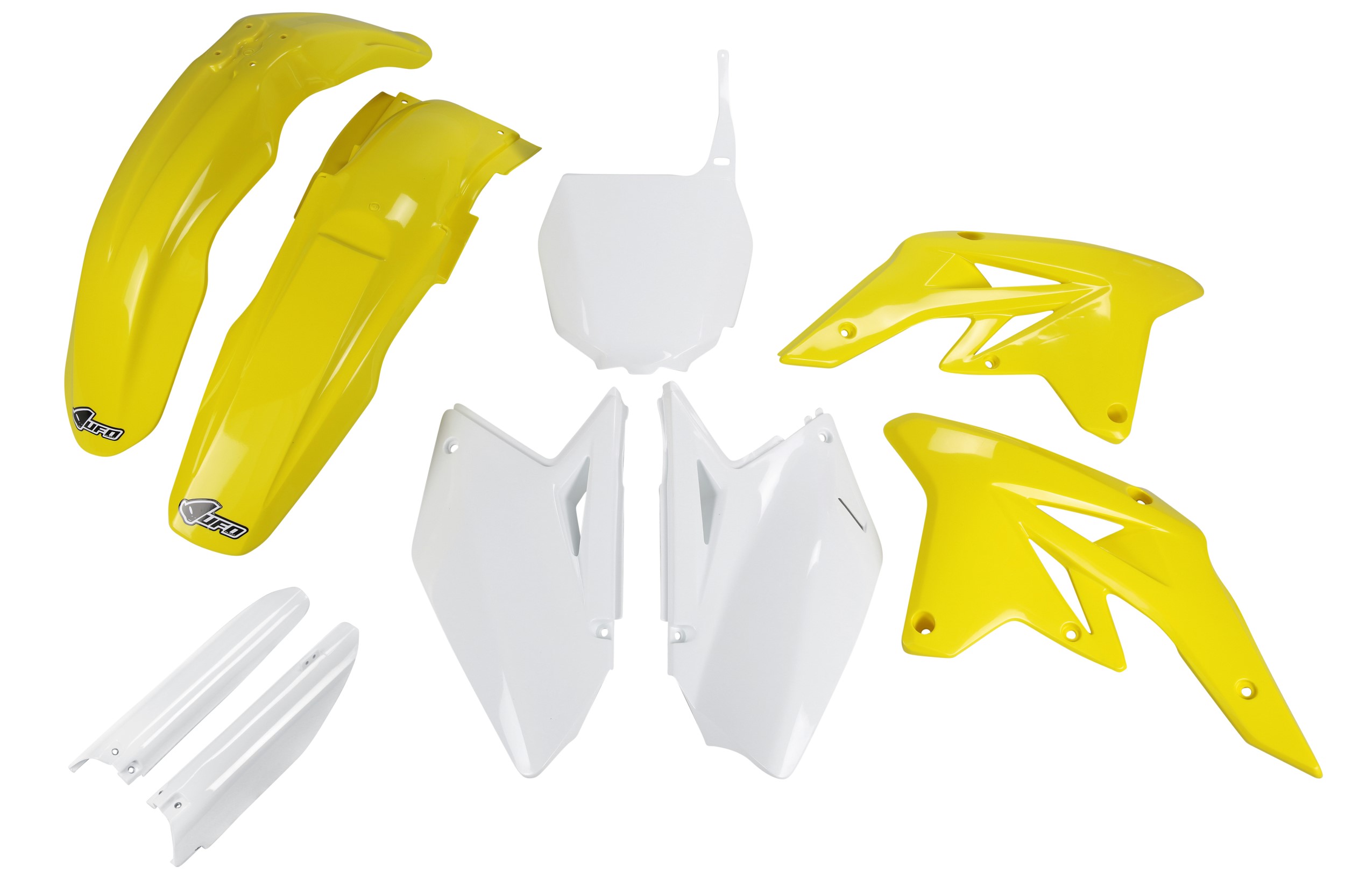 Suzuki RMZ 250 2007-2009 Kit Plastique Complet Avec Protège-fourches