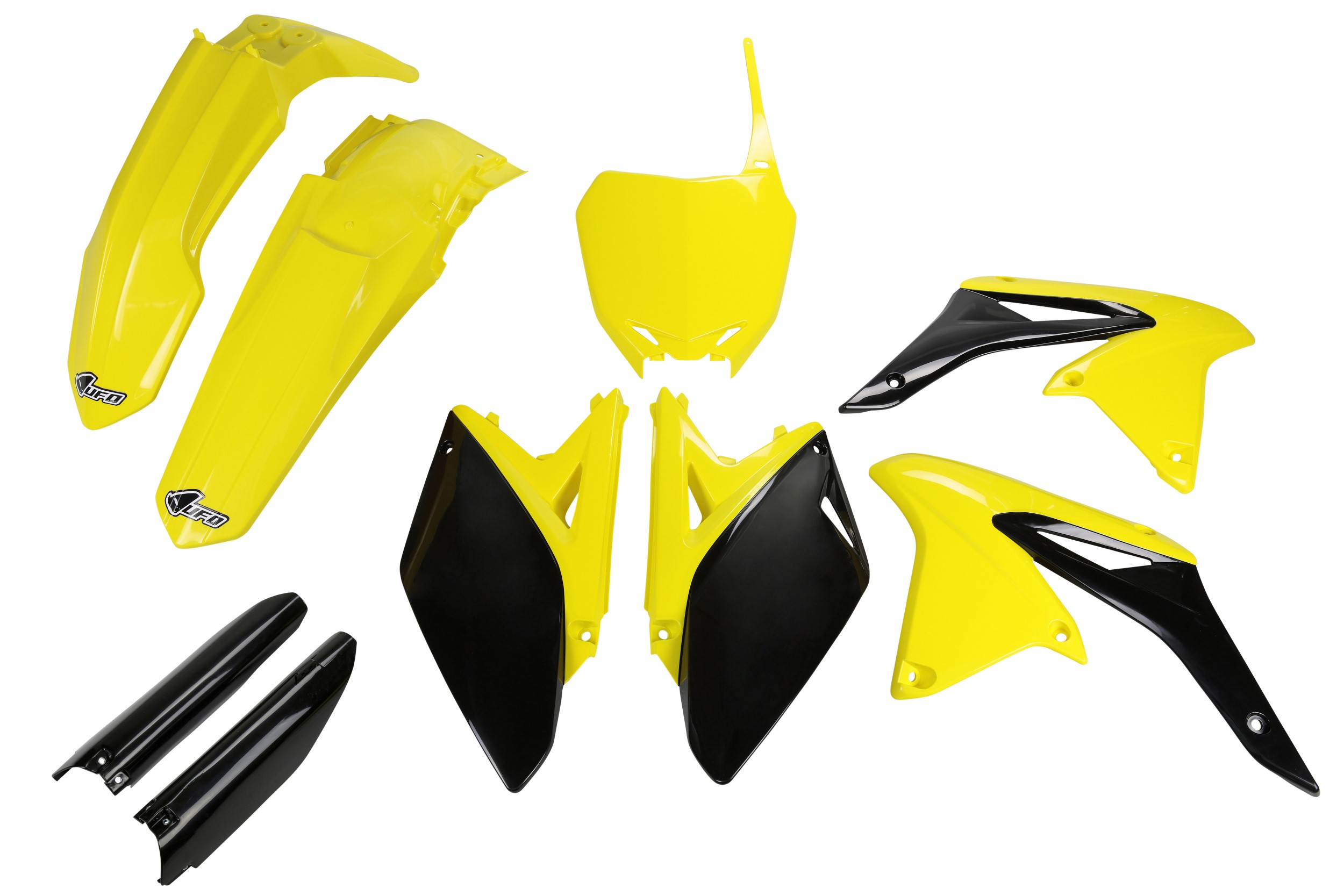 Suzuki RMZ 250 2010-2018 Kit Plastique Complet Avec Protège-fourches