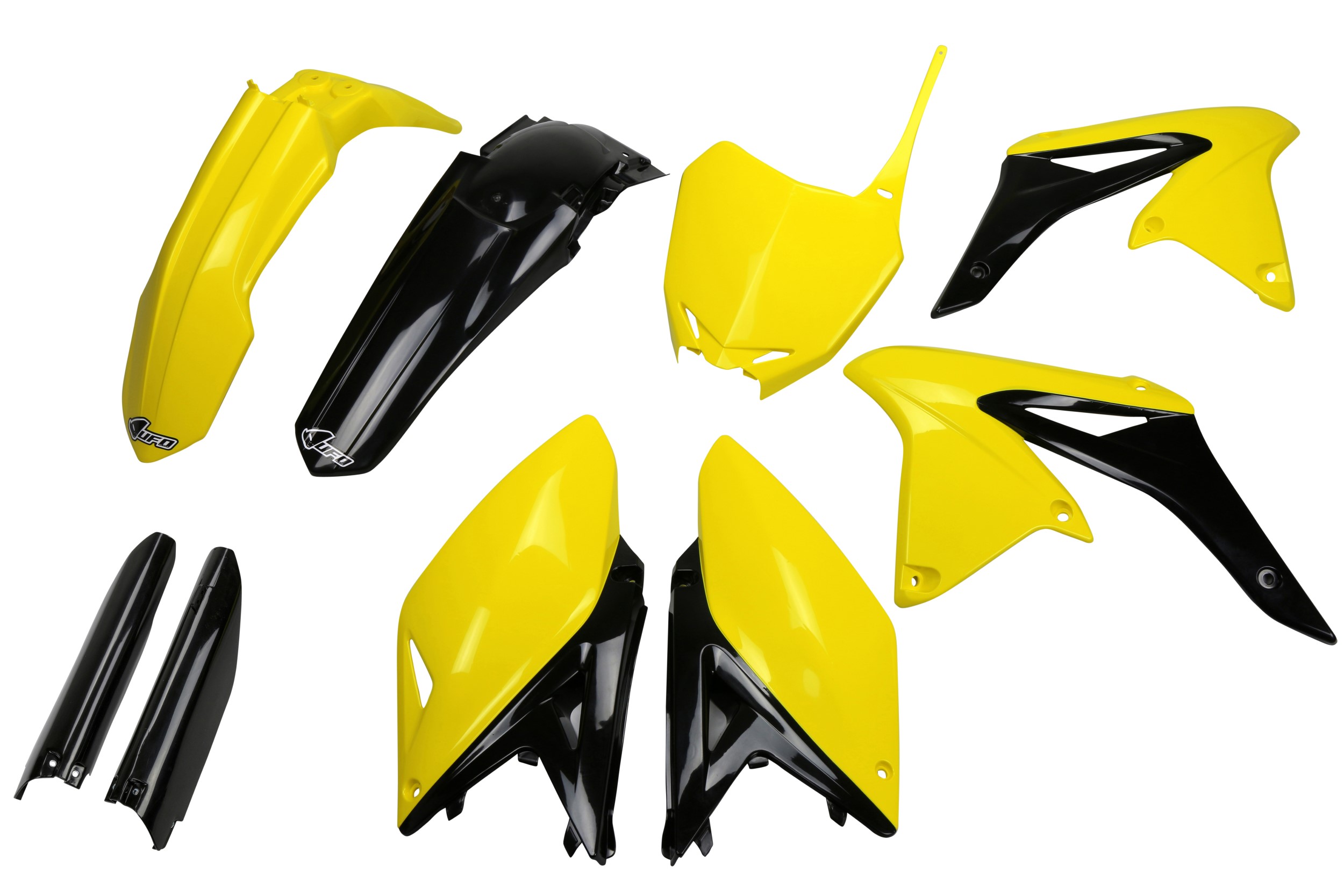 Suzuki RMZ 250 2010-2018 Kit Plastique Complet Avec Protège-fourches