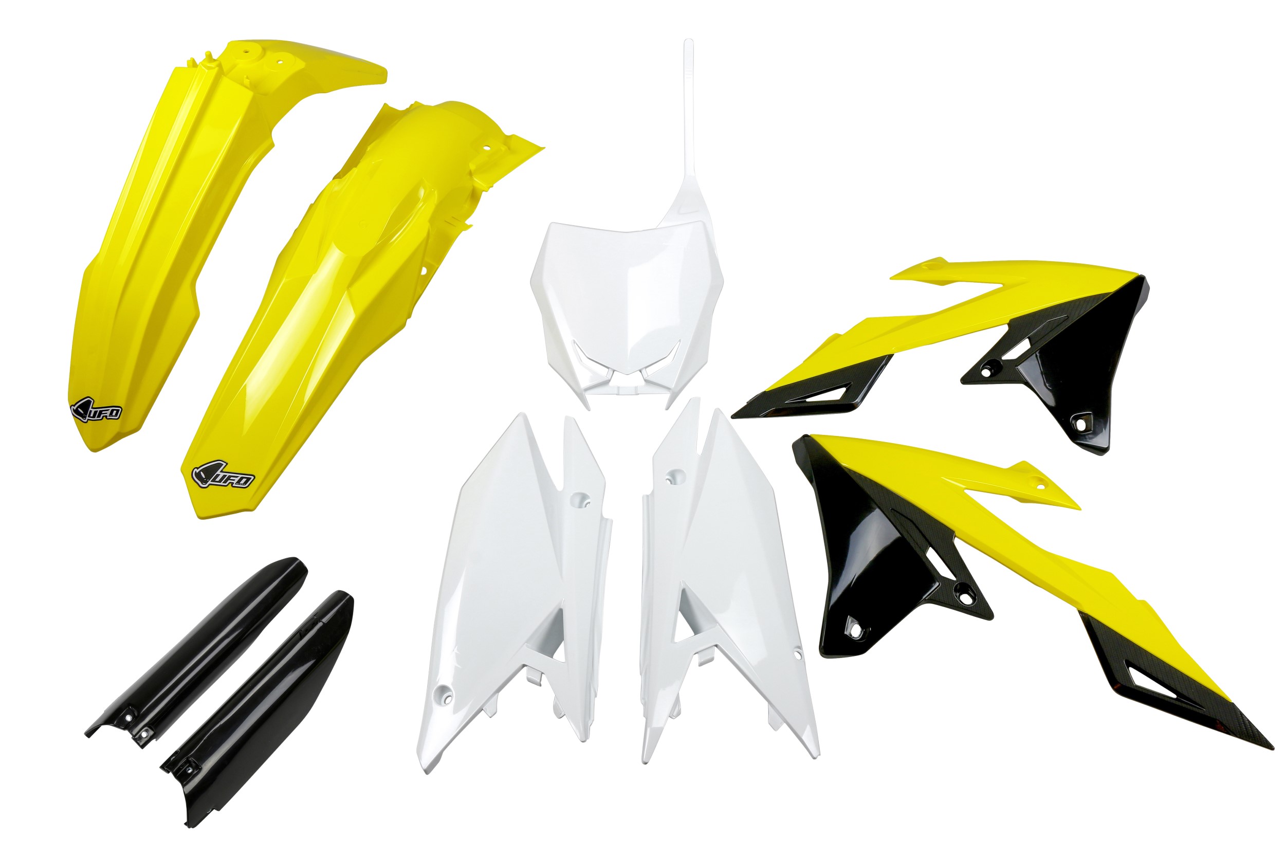 Suzuki RMZ 250 2019-2026 Kit Plastique Complet Avec Protège-fourches