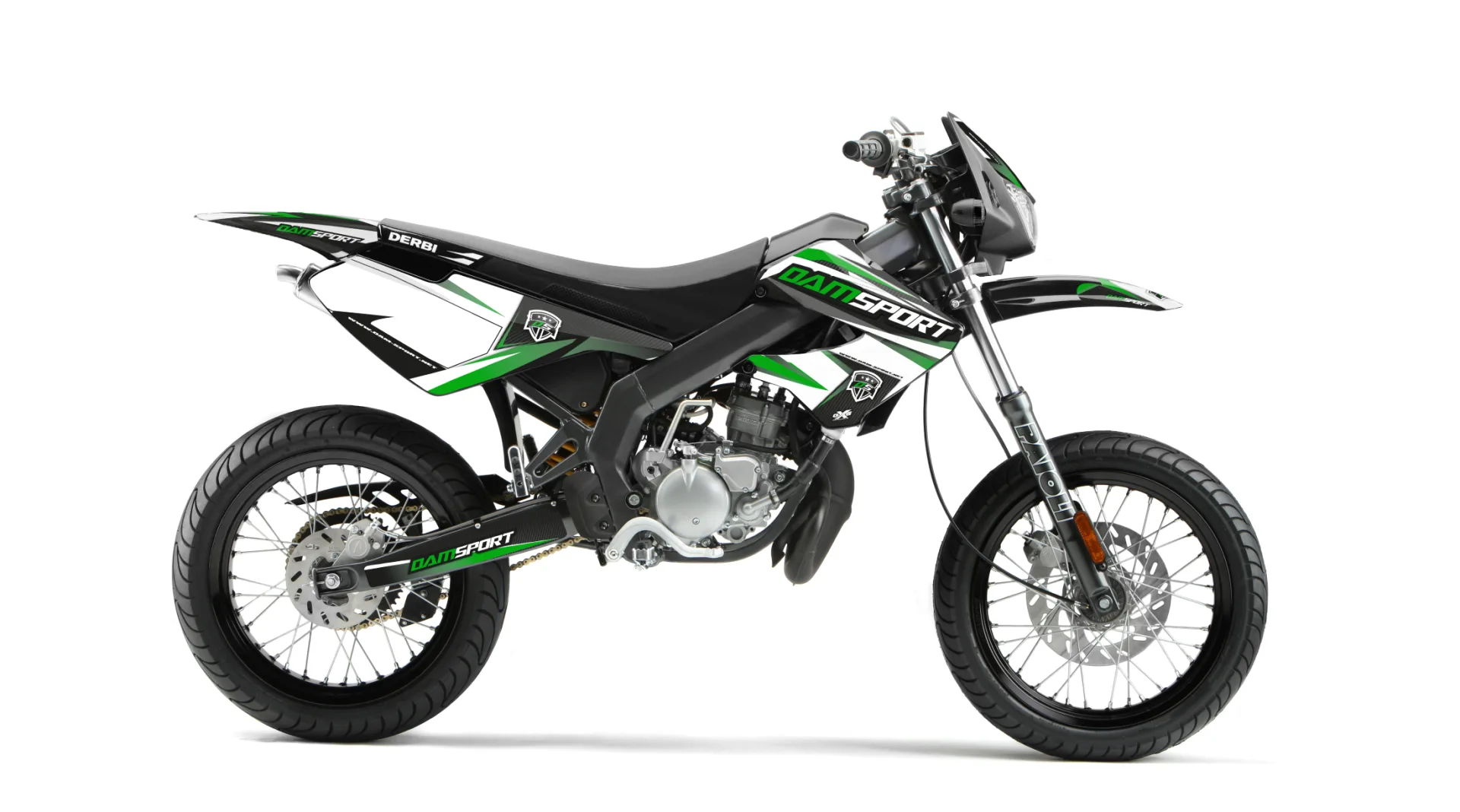 Kit déco DERBI Senda X-Treme 2005-2009 Dam-Sport V2