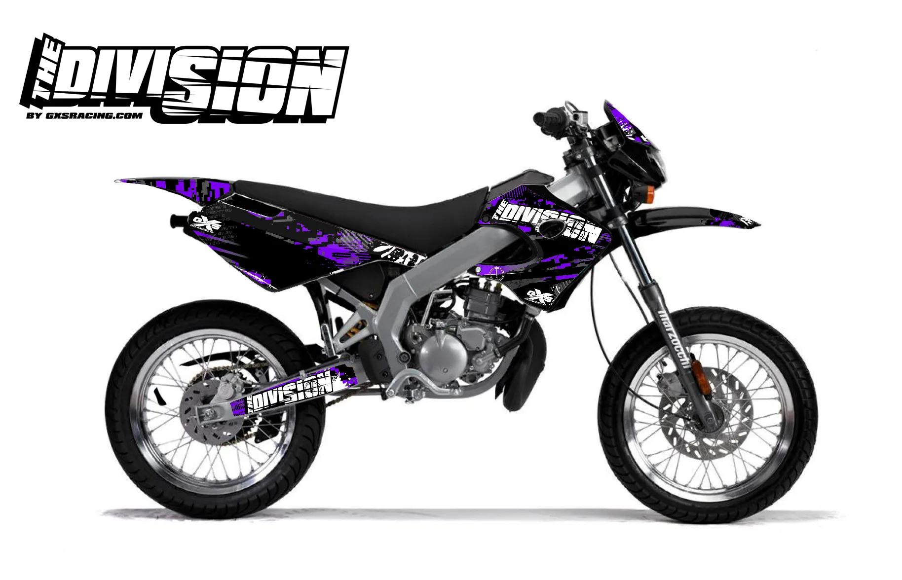 Kit déco Kit Déco Derbi X-RACE 03-07 THE DIVISION