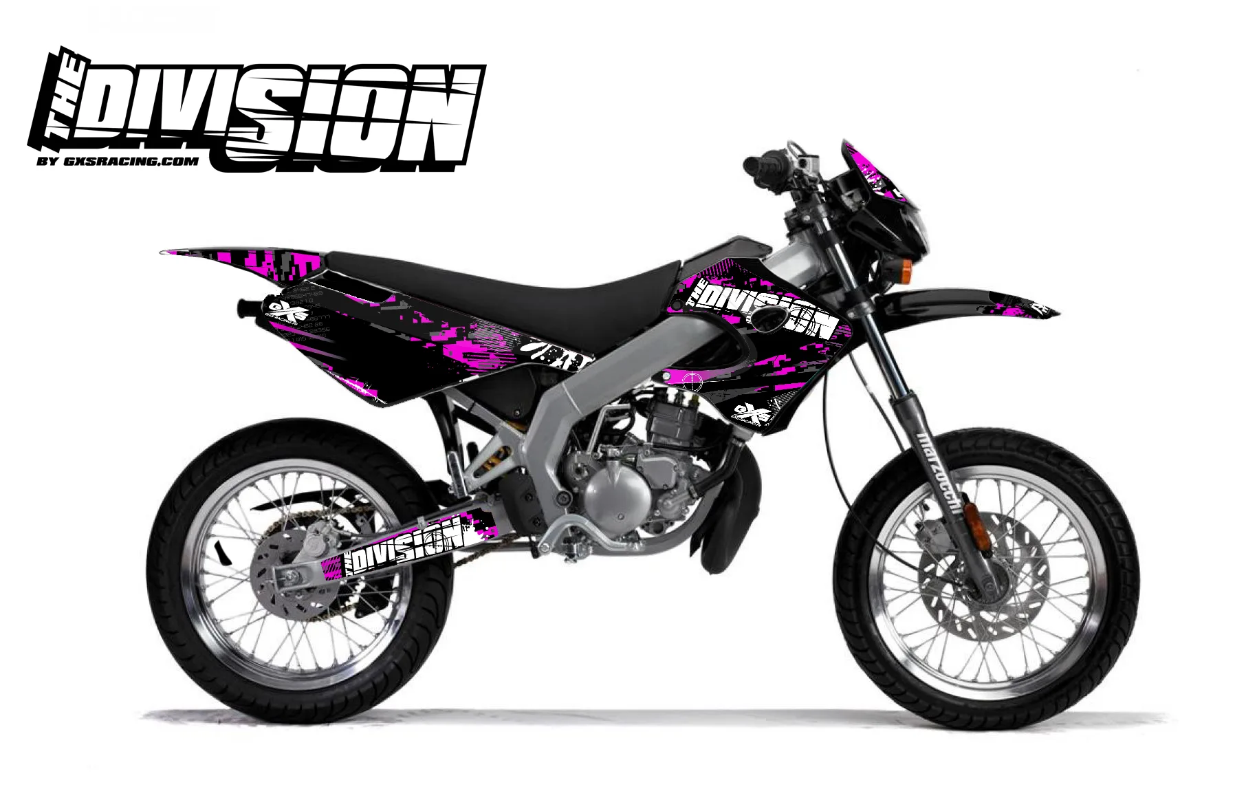 Kit déco Kit Déco Derbi X-RACE 03-07 THE DIVISION