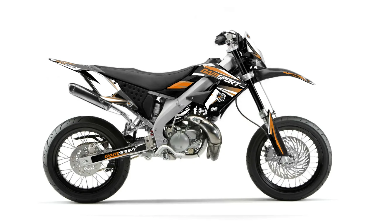 Kit déco DERBI DRD PRO 2006-2009 Dam-Sport V2