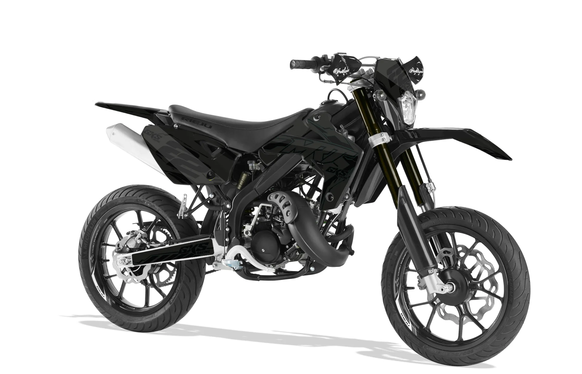 Kit déco Kit Déco Rieju MRT PRO 2009-2020 BLACK TECH